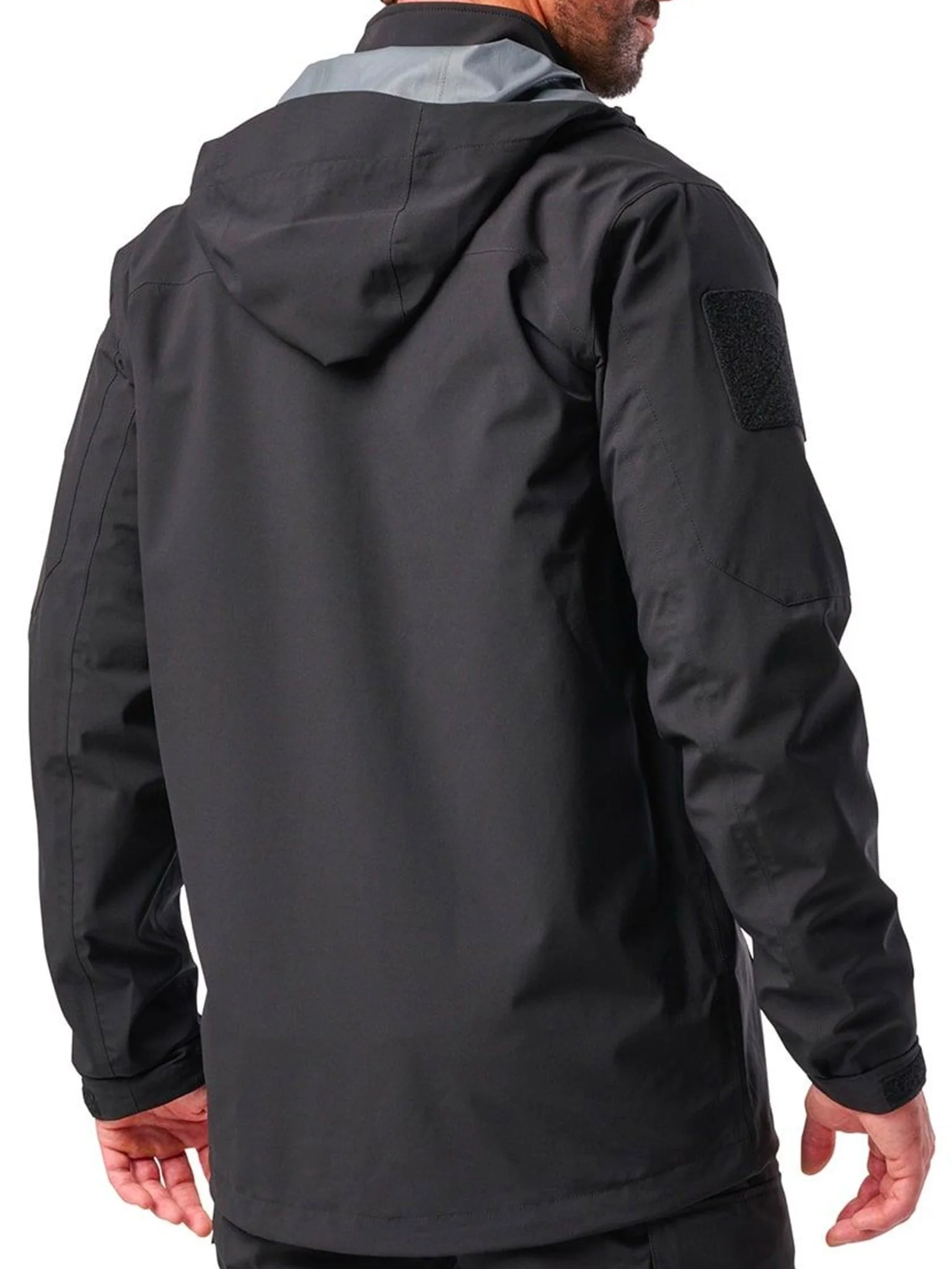 5.11 Tactical Waterproof & Breathable Force Rainshell Jacket EN 343 Certified Style 48632 - Image 10