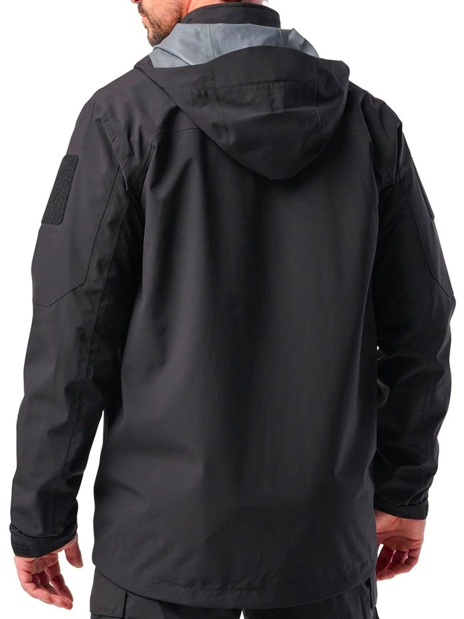 5.11 Tactical Waterproof & Breathable Force Rainshell Jacket EN 343 Certified Style 48632 - Image 4