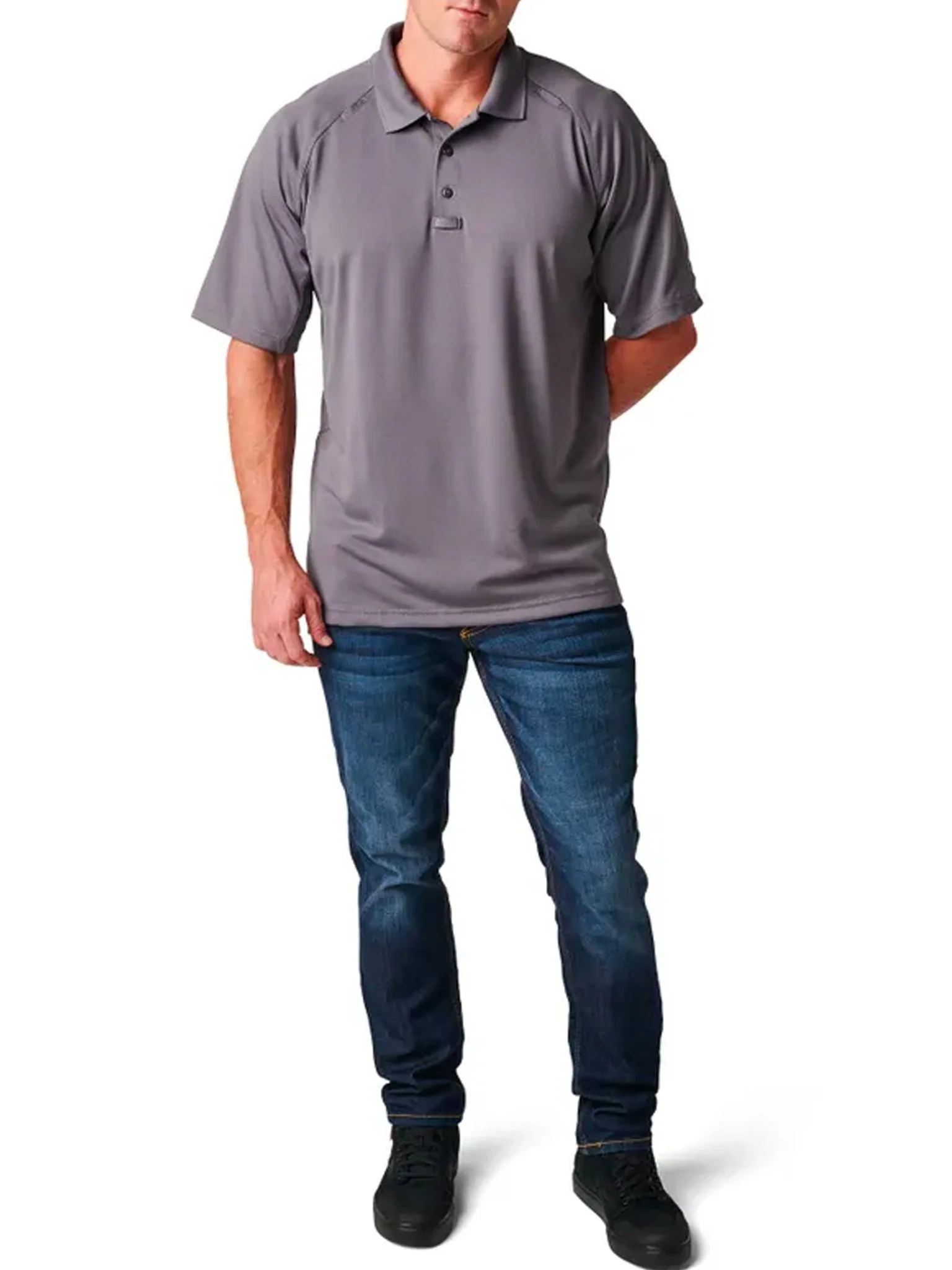 5.11 Tactical Performance Short Sleeve Polo Shirt - Quick Dry moisture wicking - Style 71049 - Image 7