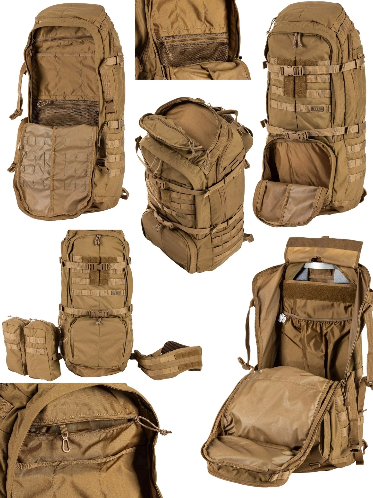 5.11 Tactical Tactical Rush 100 60L Backpack / Rucksack - Style 56555 - Image 15