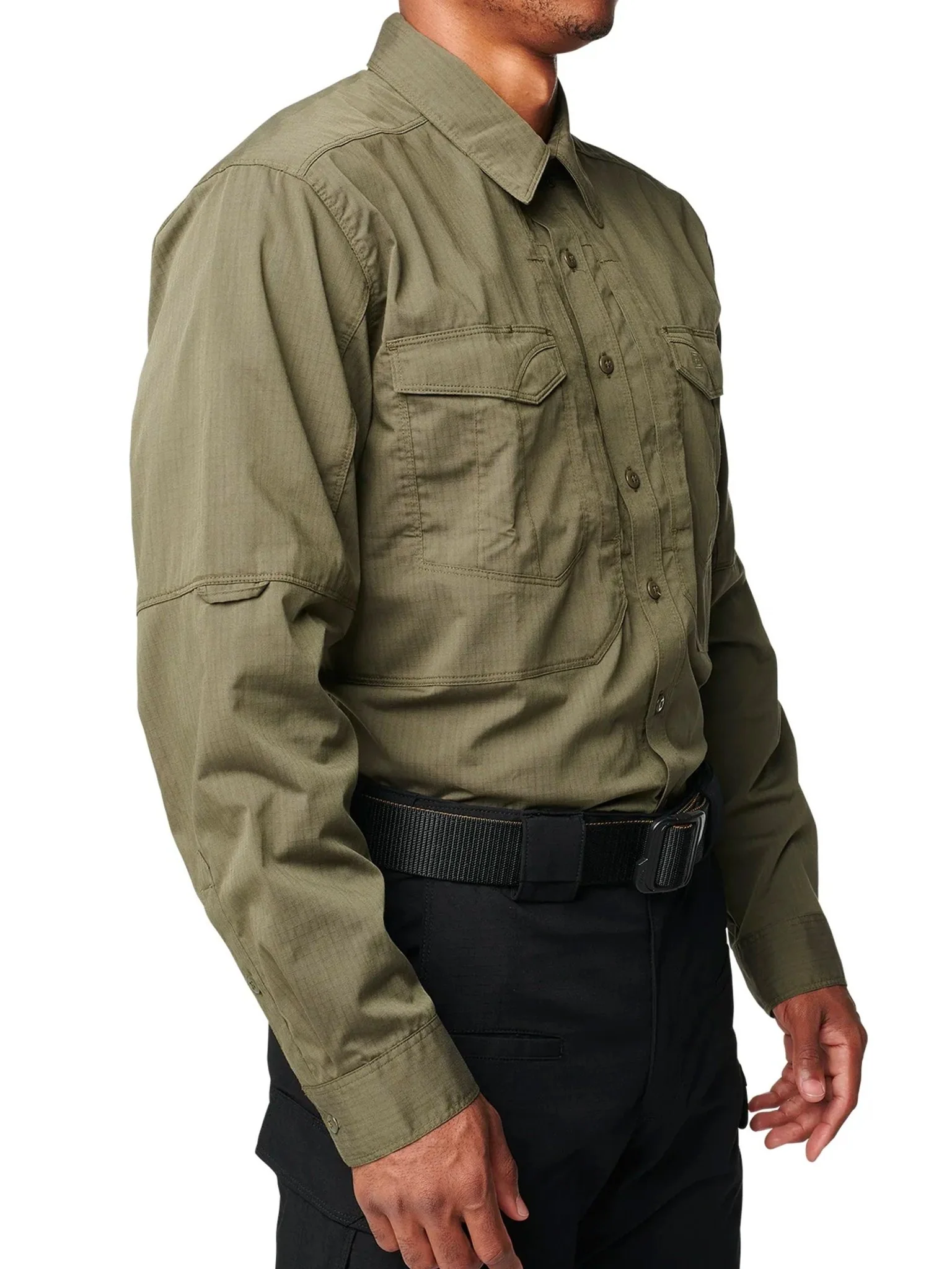 5.11 Tactical Mens Stryke Long Sleeve Shirt - Stretch Flex-Tac Fabric / Teflon treated - Image 5