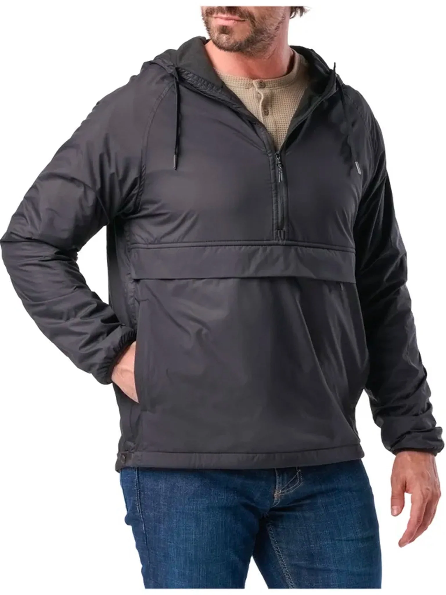 5.11 Tactical WARNER ANORAK JACKET / SMOCK - Polyester fleece - Style 78045 - Image 8