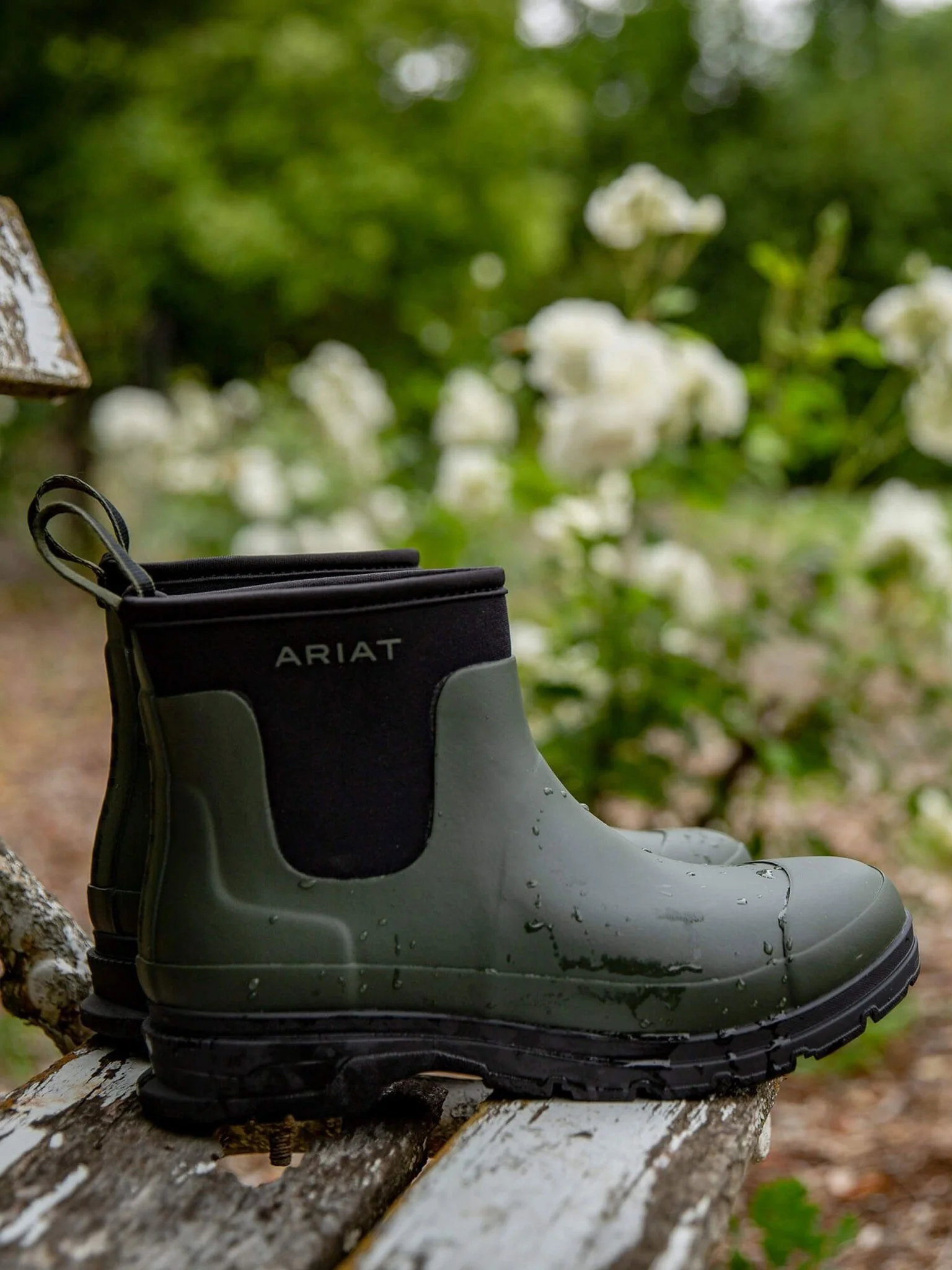 Ariat Kelmarsh Shortie Rubber Boot Waterproof Ladies welly / wellington Womens - Image 13