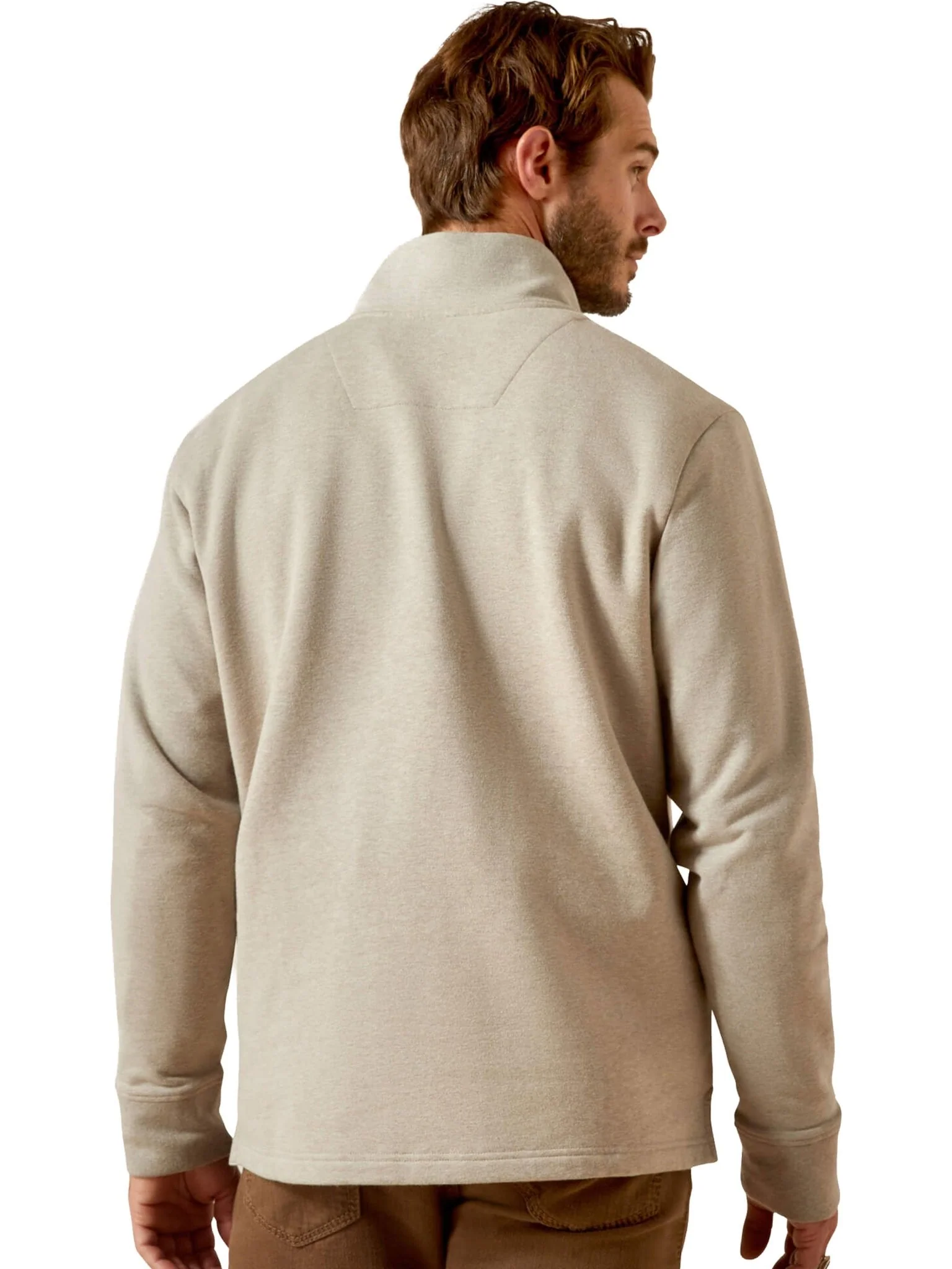 Ariat - Wilford 1/2 Zip Mens Sweatshirt  / Mens Jumper / Pullover Long Sleeve - Image 3