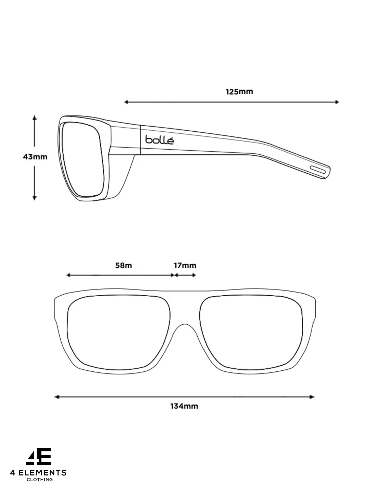 Bolle - VULTURE Sunglasses Black Matte - 1 Brown Fire - Image 6
