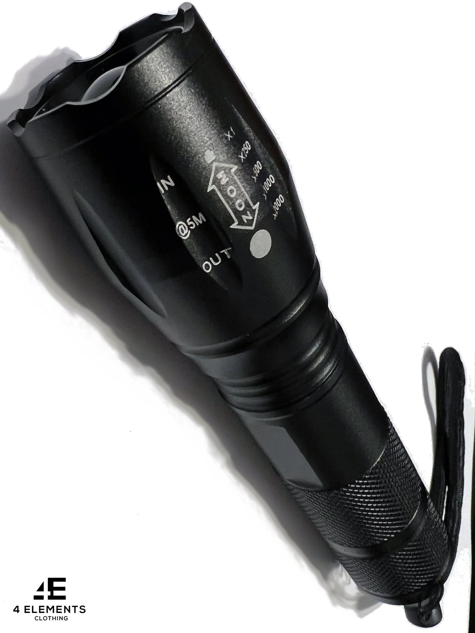 Telsa - Waterproof Zoom Aluminium LED Tactical Torch Flashlight - Free 2 x 18650 Batteries & USB Charger - Image 10