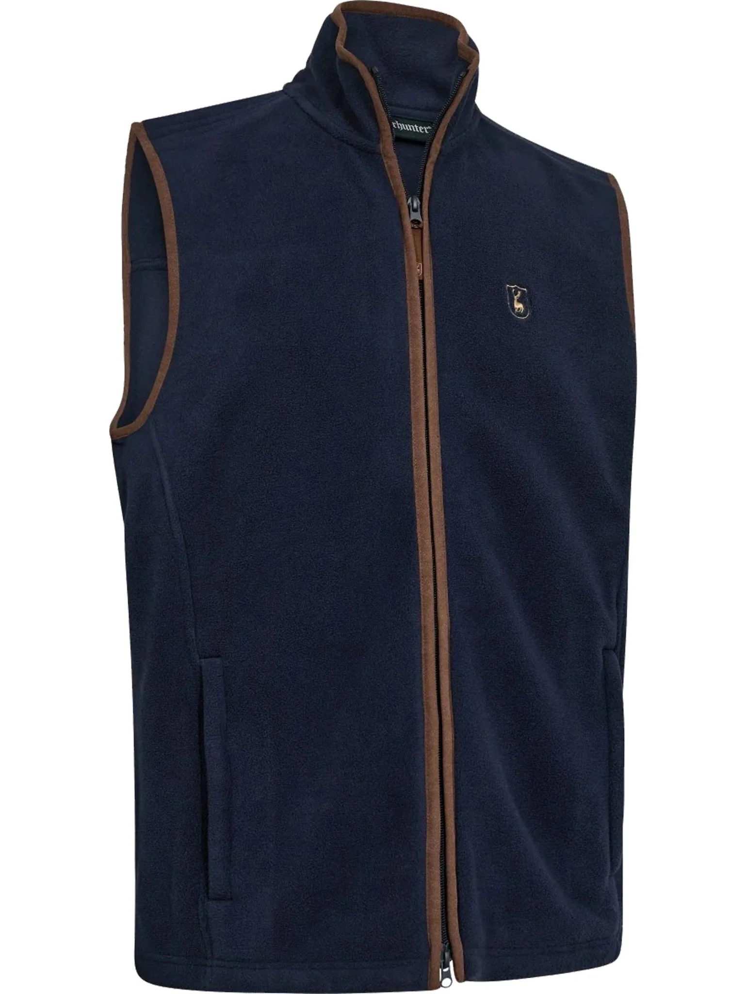Deerhunter - Cumbria Fleece Mens Gilet - mans bodywarmer / Waistcoat with pockets - Image 3