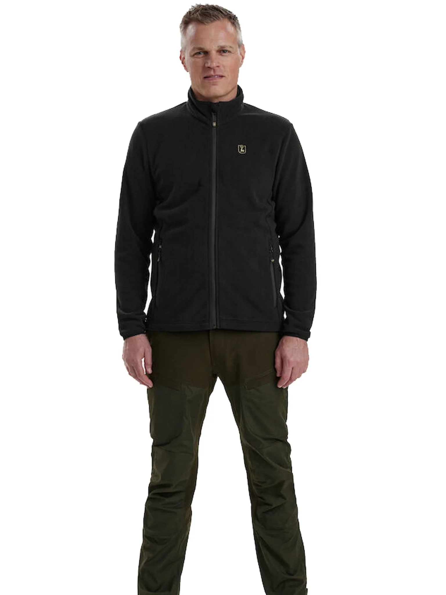 Deerhunter - Denver Fleece Jacket / mens fleece stretch 250 gram fleece jacket - Image 5