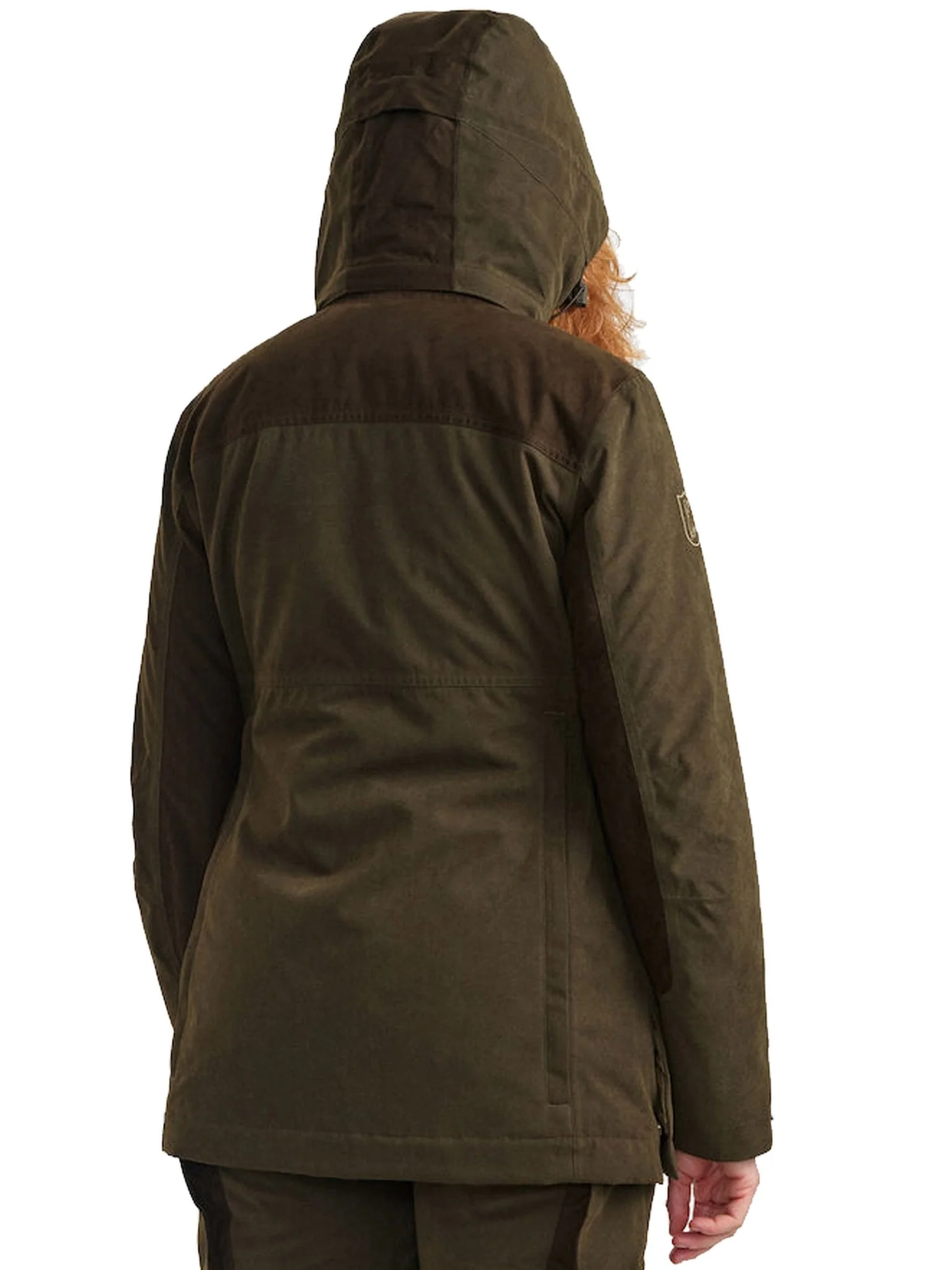 Deerhunter - Lady Eagle Waterproof Jacket - Ladies Waterproof Coat - detachable hood - Image 4