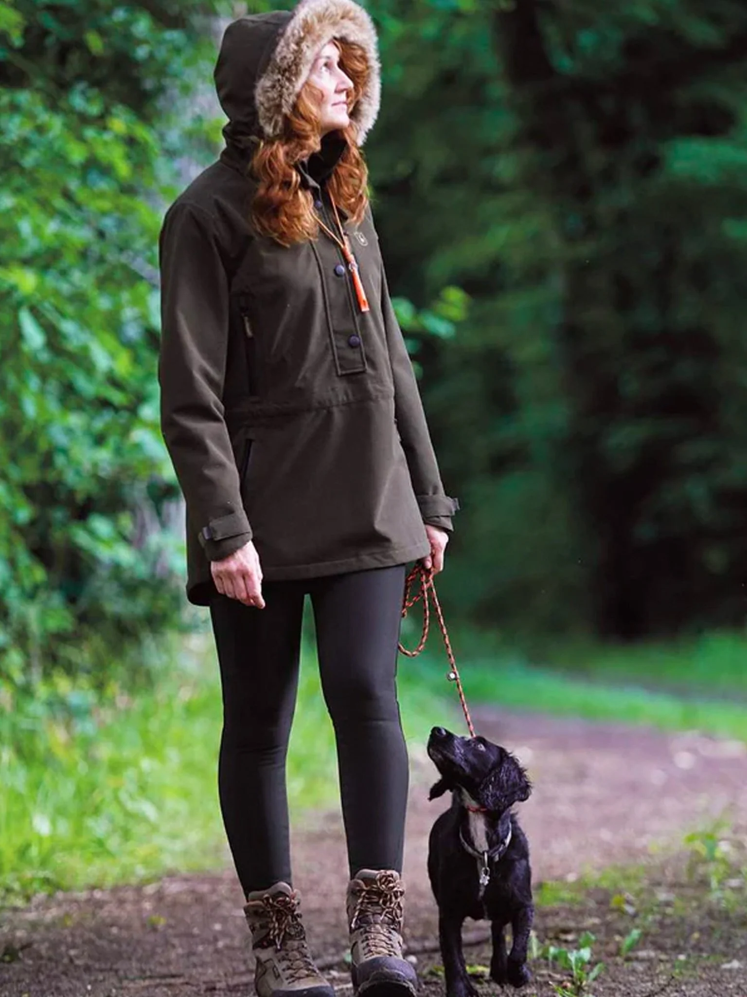 Deerhunter - Ladies Waterproof Jacket / coat / Smock - Lady Gabby smock - Image 4