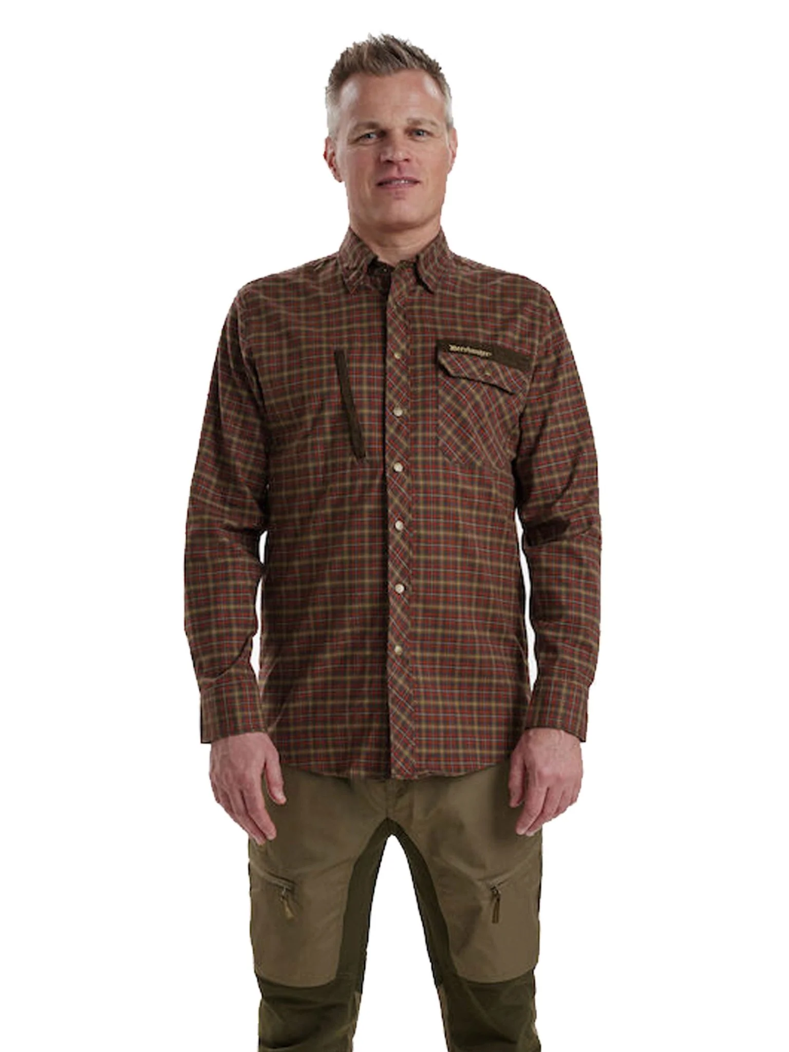 Deerhunter Mens Long sleeve cotton button shirt - Deerhunter Mens Shirt Aiden - Image 5