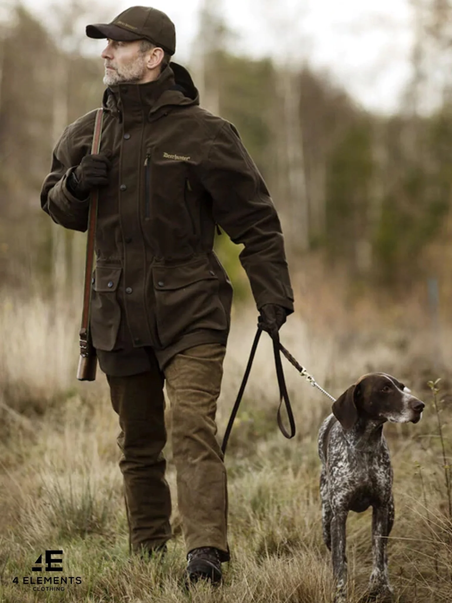 Deerhunter Pro Gamekeeper Jacket / Mens coat waterproof outerwear - Image 10