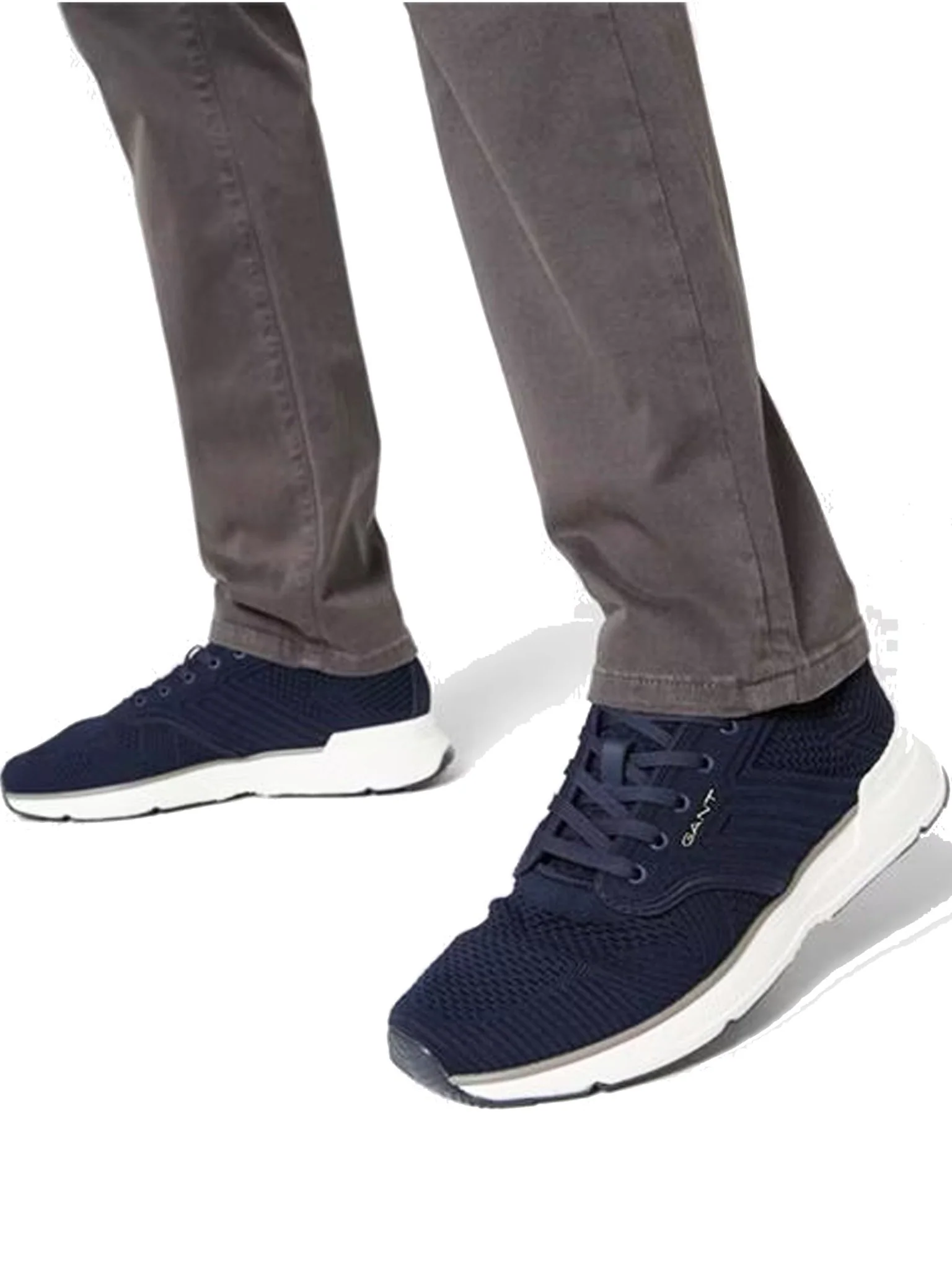 GANT - Beeker G69 3D Knit & Leather Mens Trainer / Gant Sneaker - Image 3