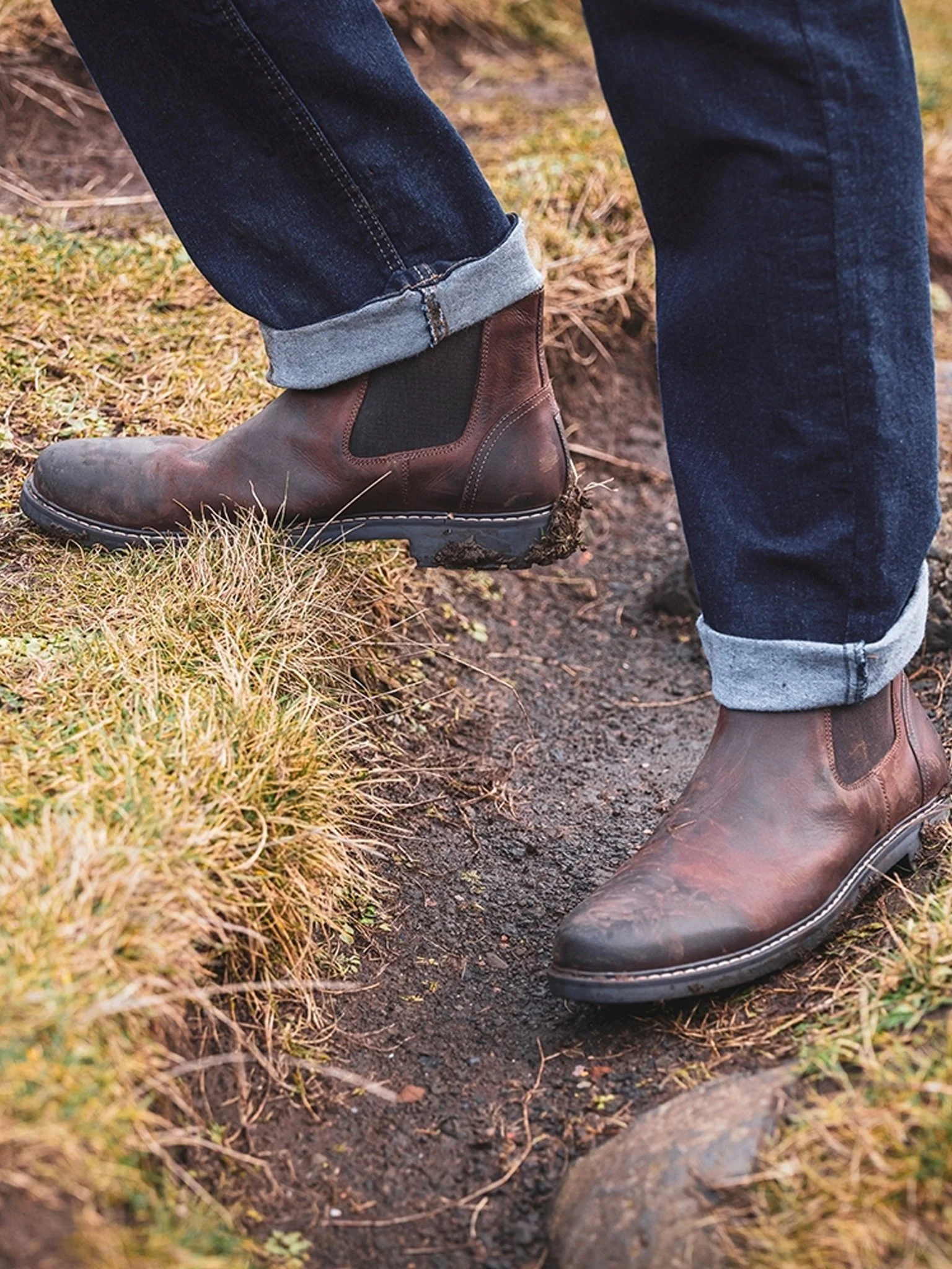 Hoggs of Fife - Mens Chelsea Boot / Dealer Boot - Banff Country Classic - Image 5