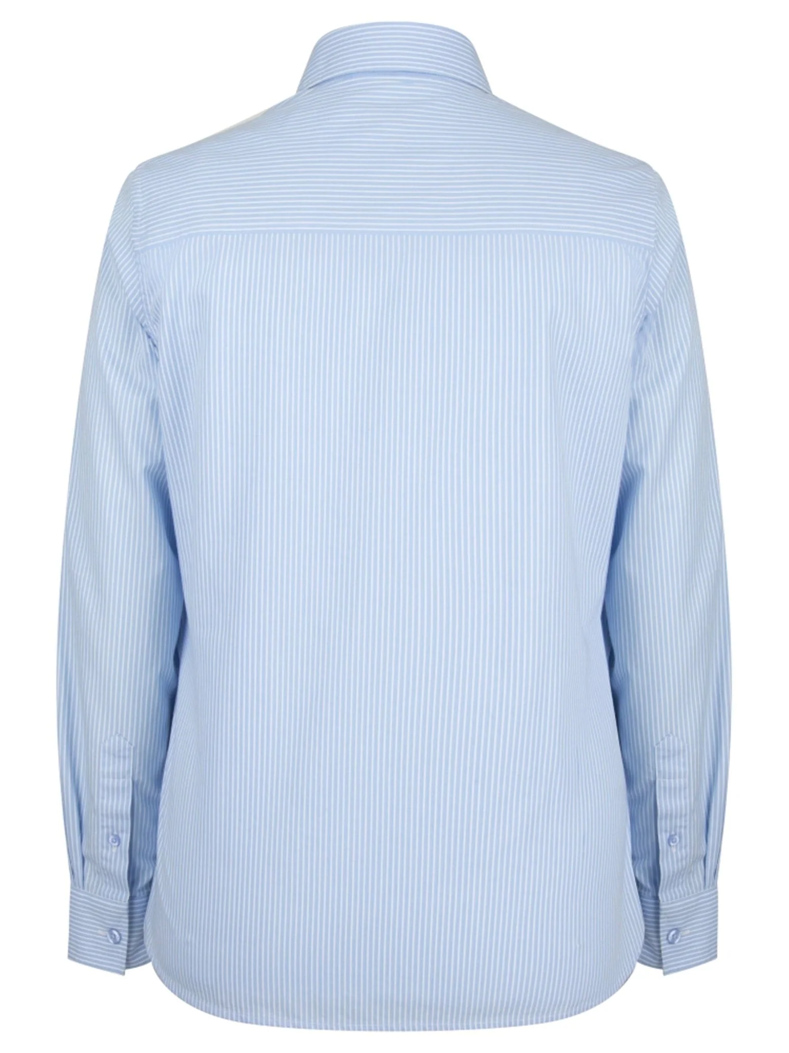 Hoggs of Fife Bonnie II Ladies Cotton Shirt / Ladies long sleeve shirt with stripes - Image 4