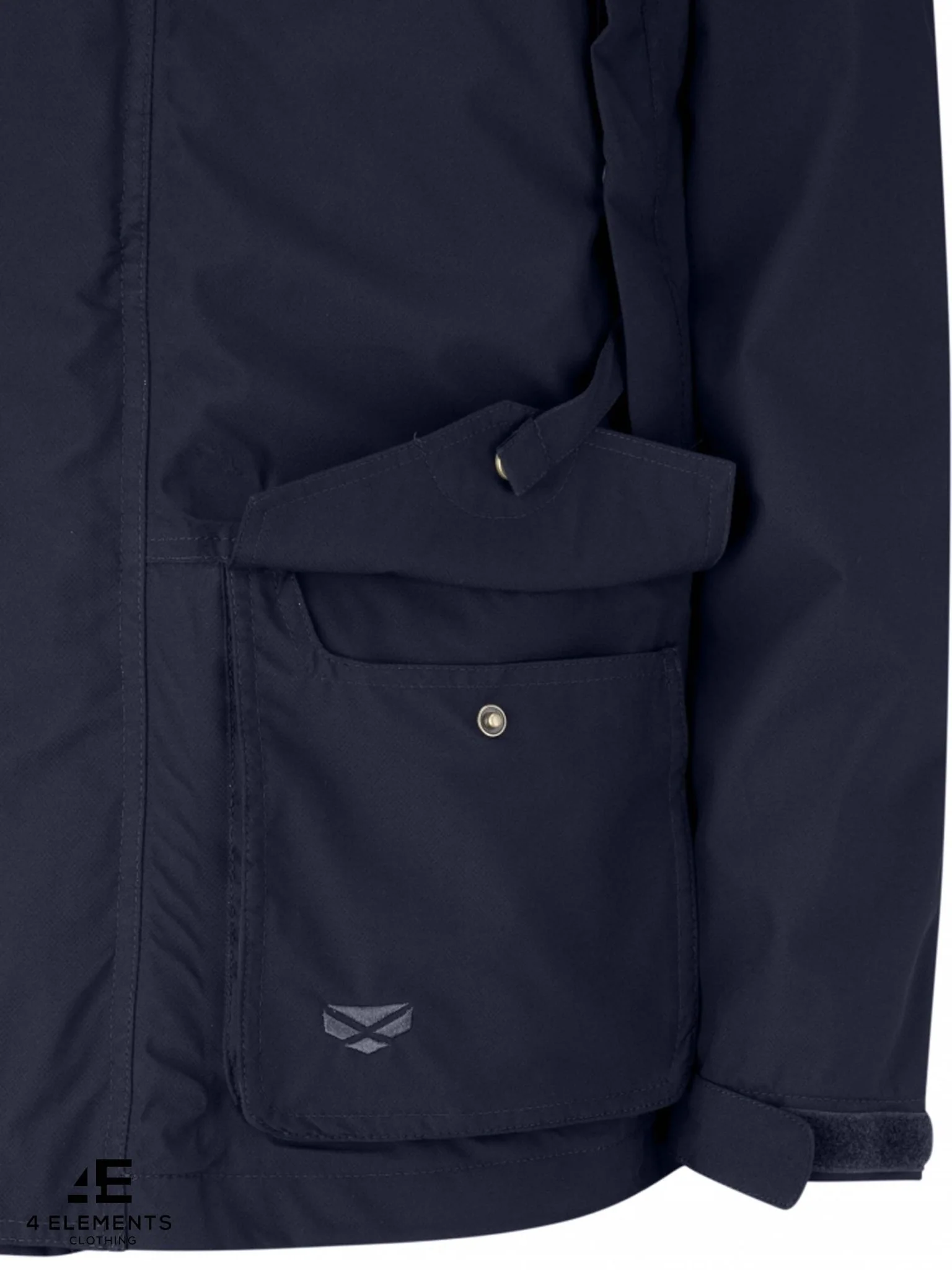 Hoggs of Fife Mens Waterproof Jacket  Culloden Packable Mens coat - Image 6