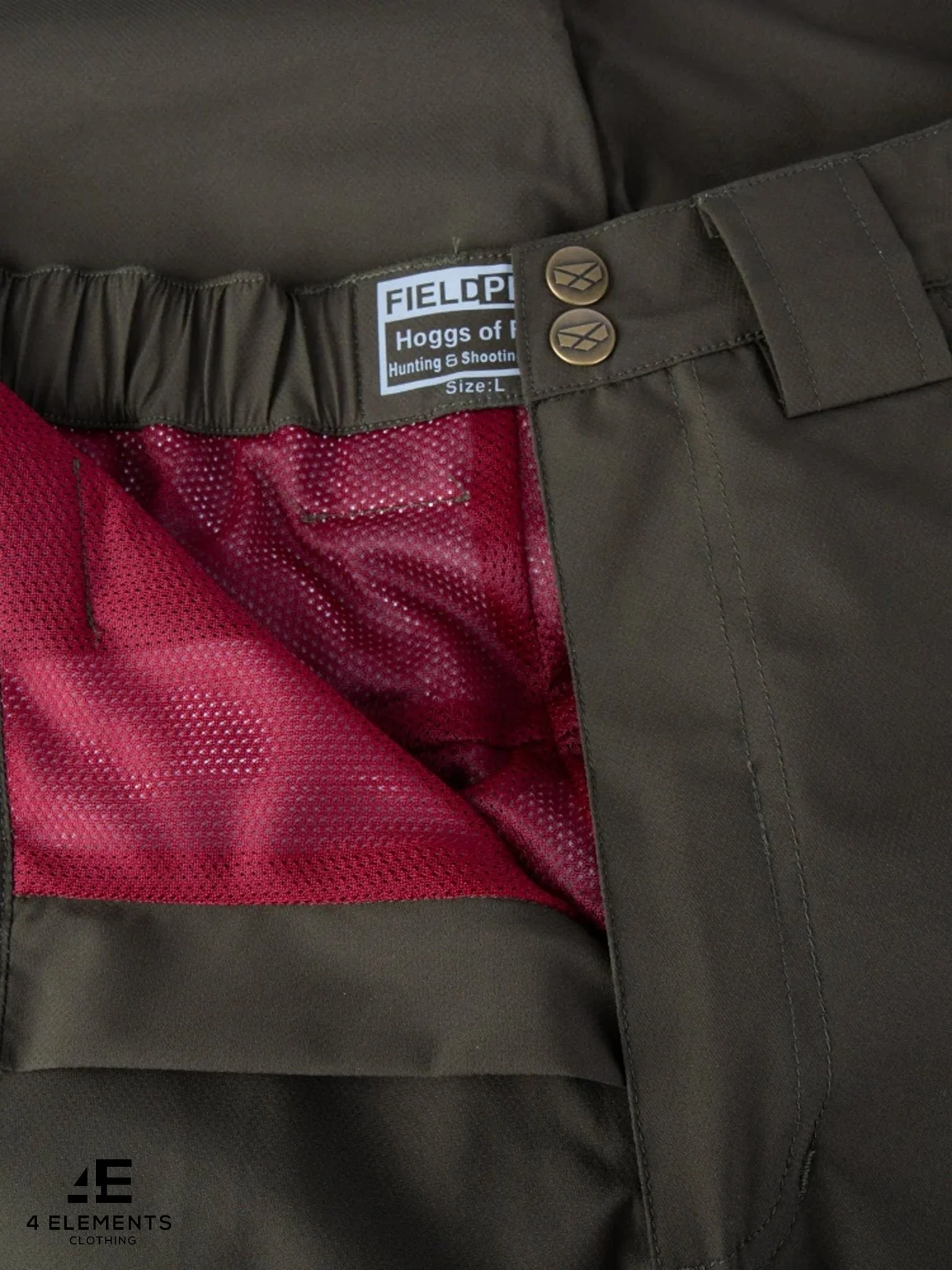 Hoggs of Fife Mens Waterproof Trousers Culloden lightweight waterproof over trouser - Image 4