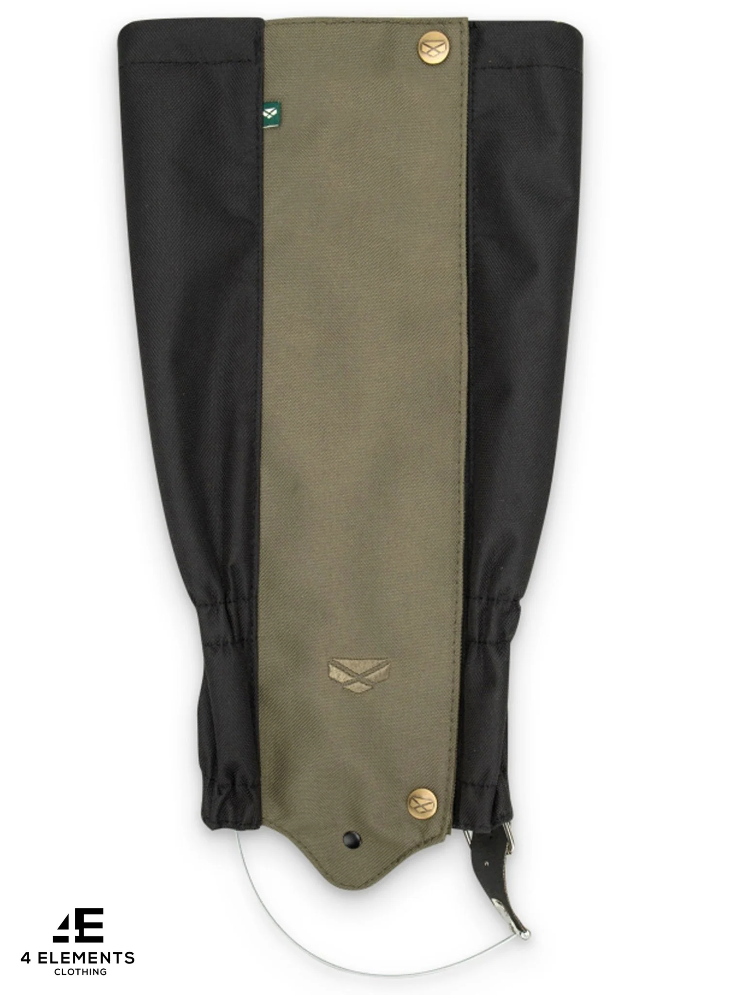 Hoggs of Fife Waterproof Boot Gaiter / oxford Gaiters in Green/Black - Image 6