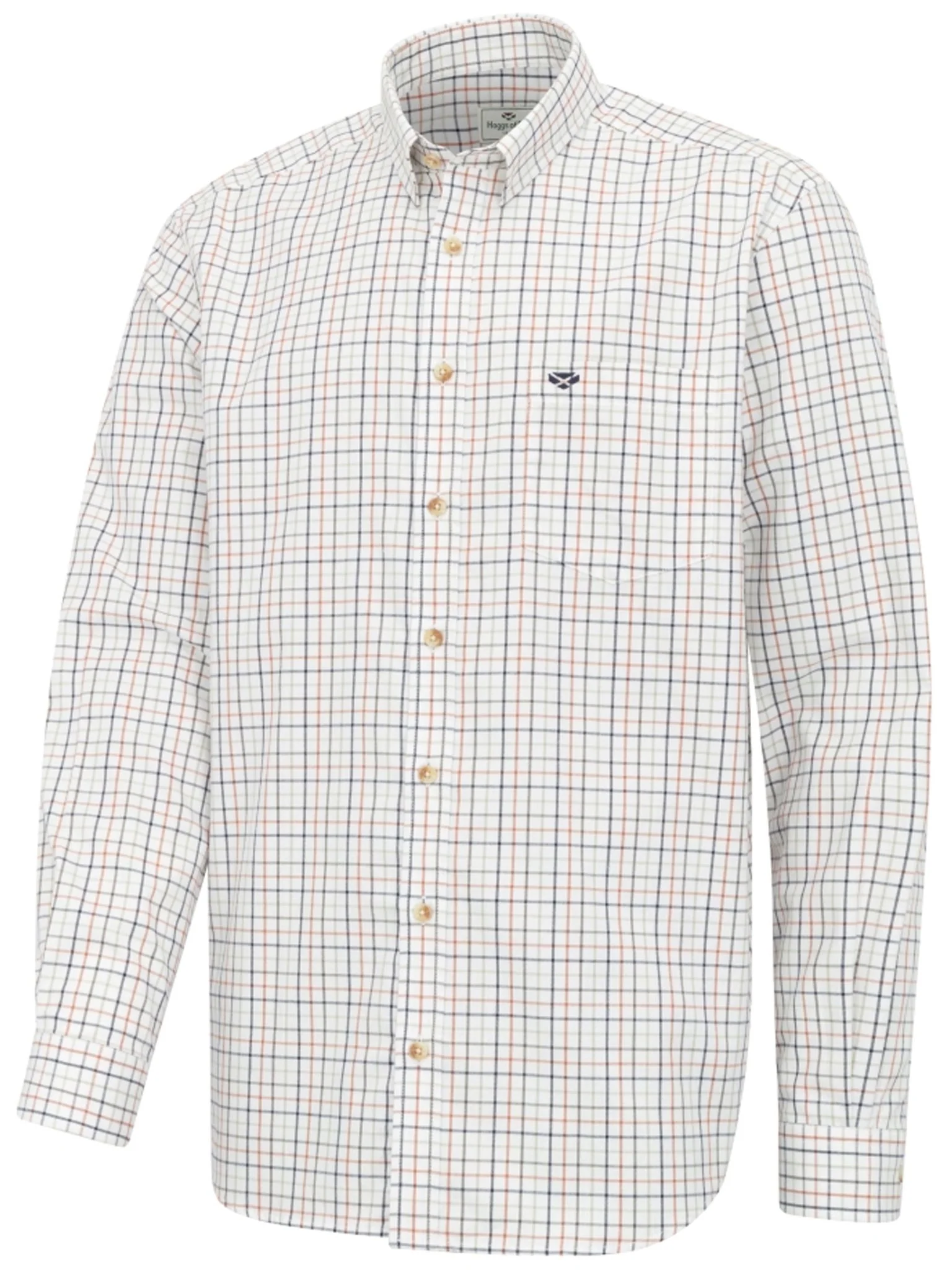Hoggs of Fife Mens Shirt / Long sleeve check shirt - country casual style - Inverness shirt - Image 4