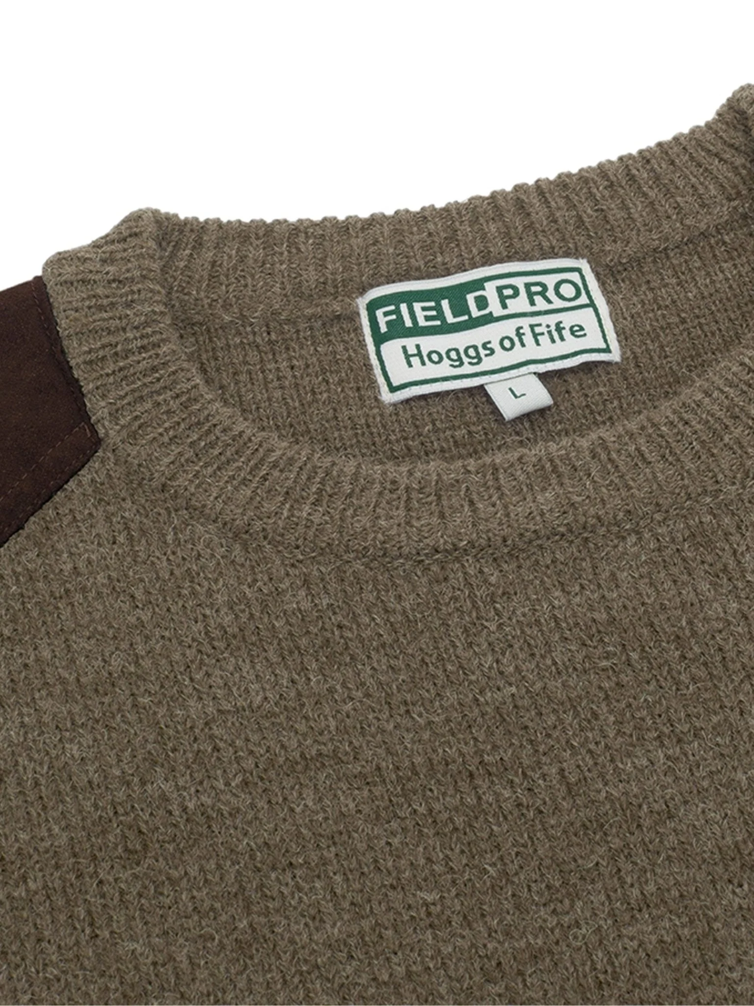 Hoggs of Fife - Melrose II mens jumper with crew neck / hunting pullover - Image 6