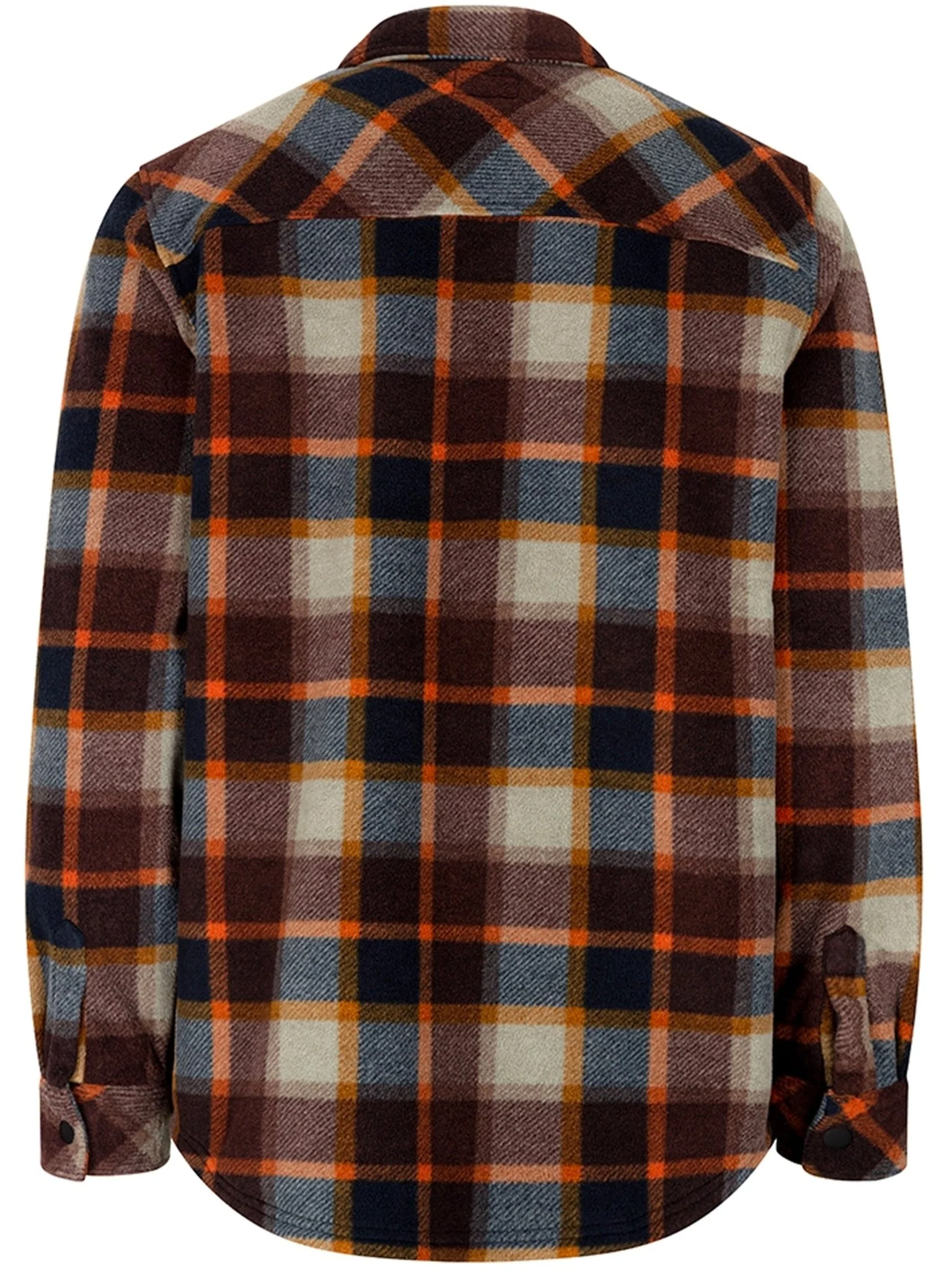 Hoggs of Fife Men Brucefield Fleece Shirt / Shacket Long Sleeve Brushed cotton - Image 2