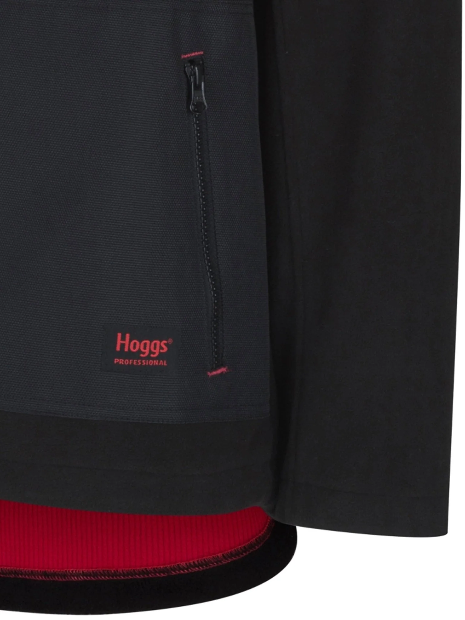 Hoggs of Fife Mens Bonded Waterproof laminated Nylon Fleece Jacket - Granite Jacket - Image 3