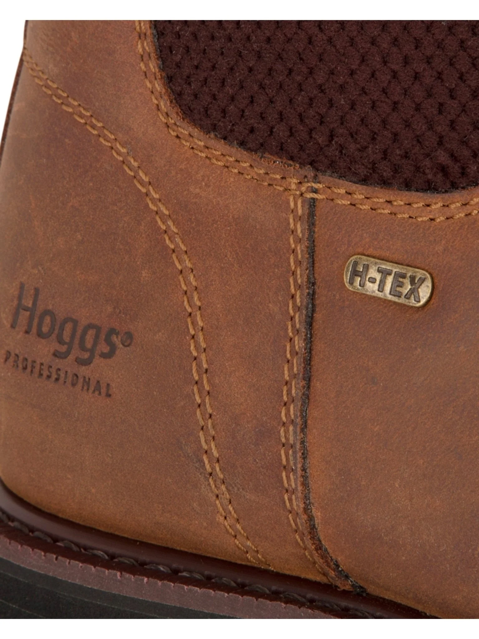 Hoggs of Fife - Shire Pro Waterproof Mens Dealer boot - Mens chelsea Boots - Image 2