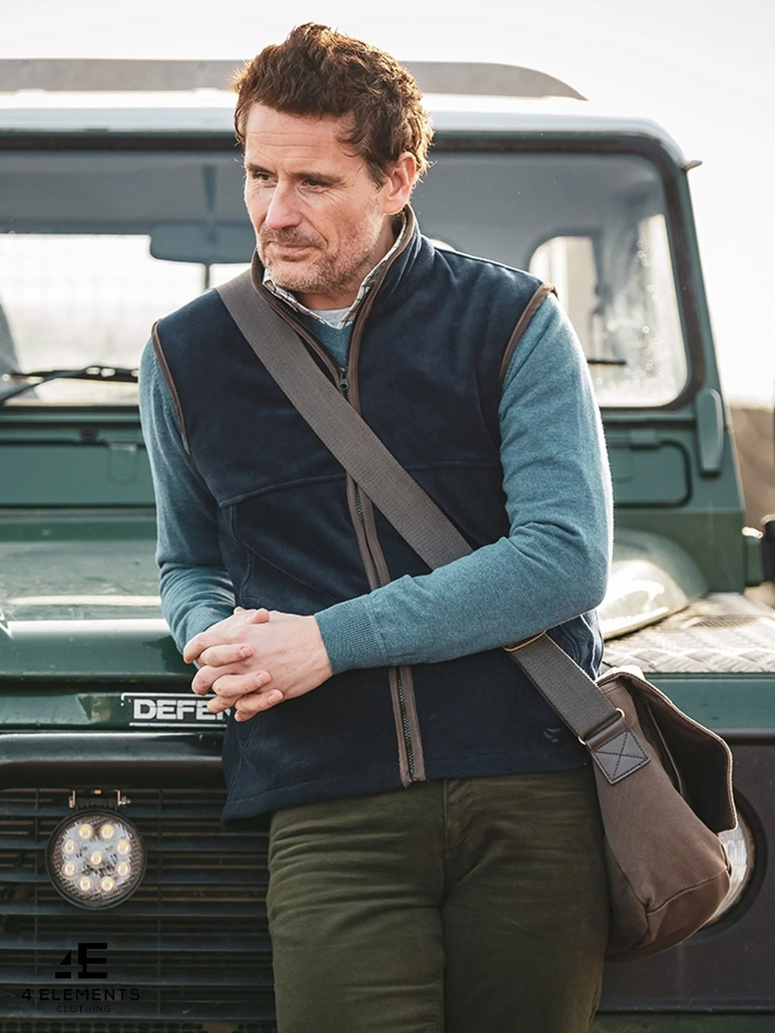 Hoggs of Fife - Stenton Fleece Gilet / Mens Waistcoat & Bodywarmer - Image 9