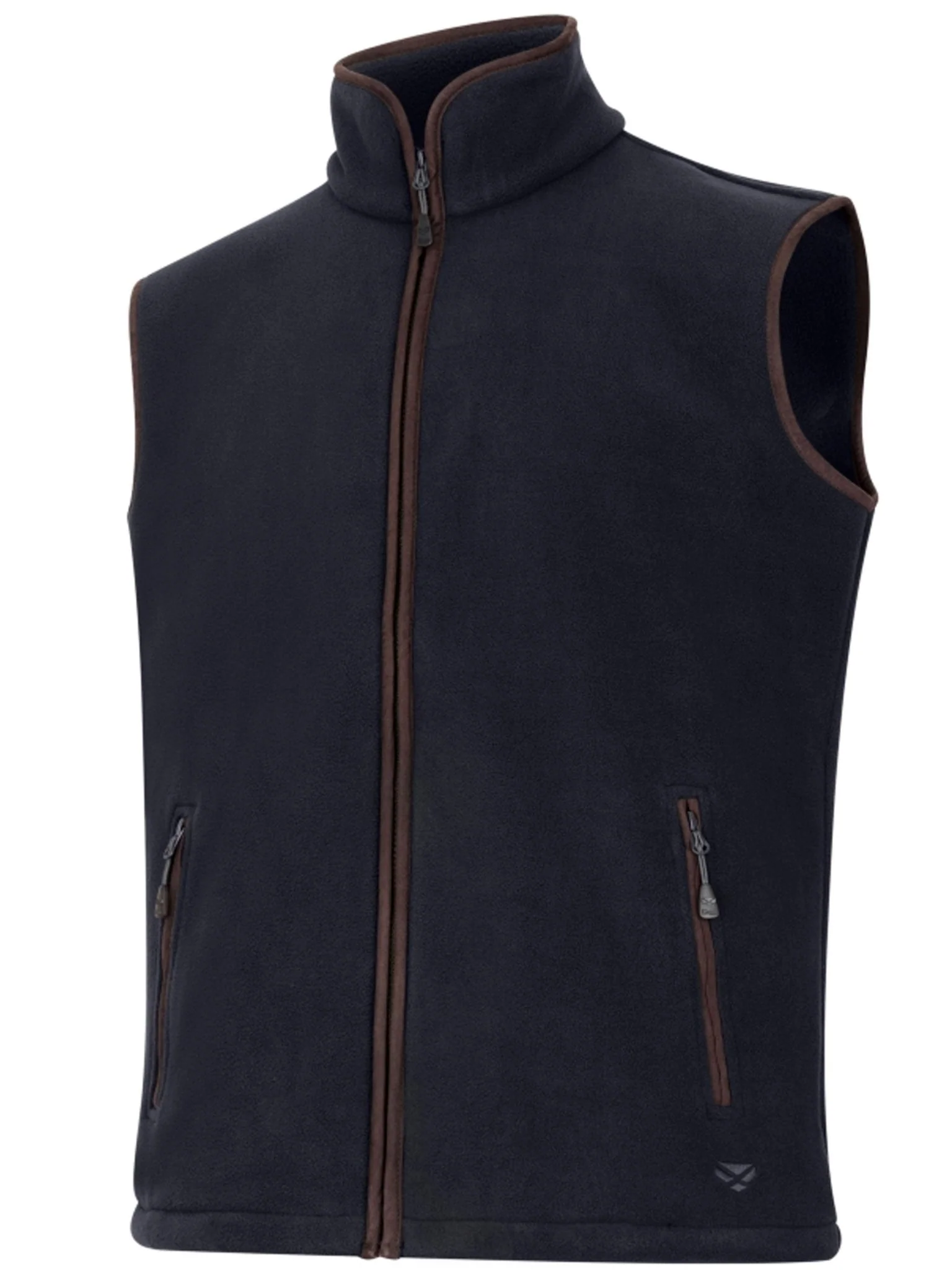 Hoggs of Fife - Woodhall Fleece Mens Gilet - mens bodywarmers / Waistcoat - Image 3