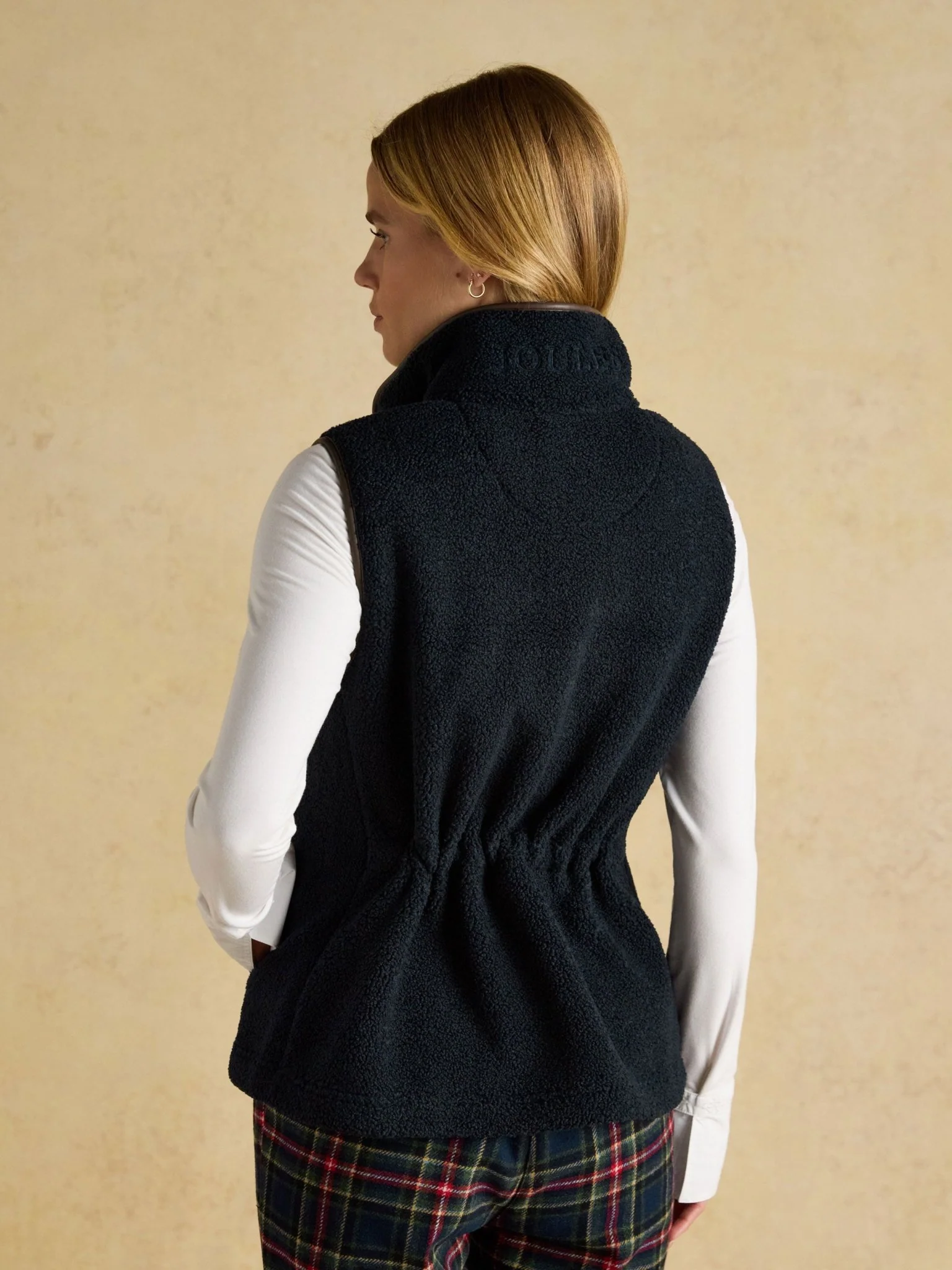 Joules Borg Heritage Fleece Womens Gilet - Ladies waistcoat / bodywarmer - Image 5