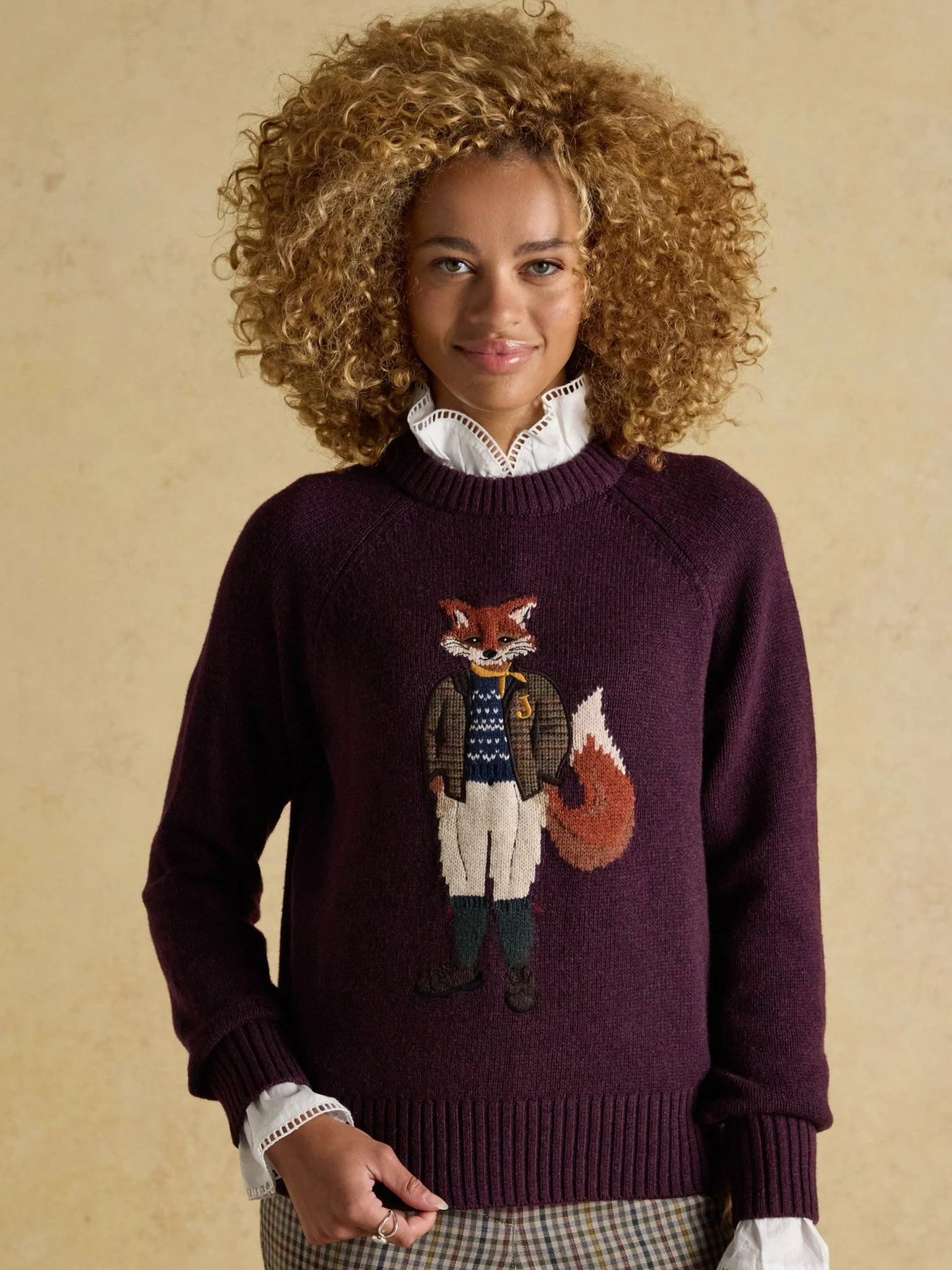 Joules - Jonty soft Cotton-Rich Crew Neck Jumper / ladies pullover / womens sweatshirt - Image 8
