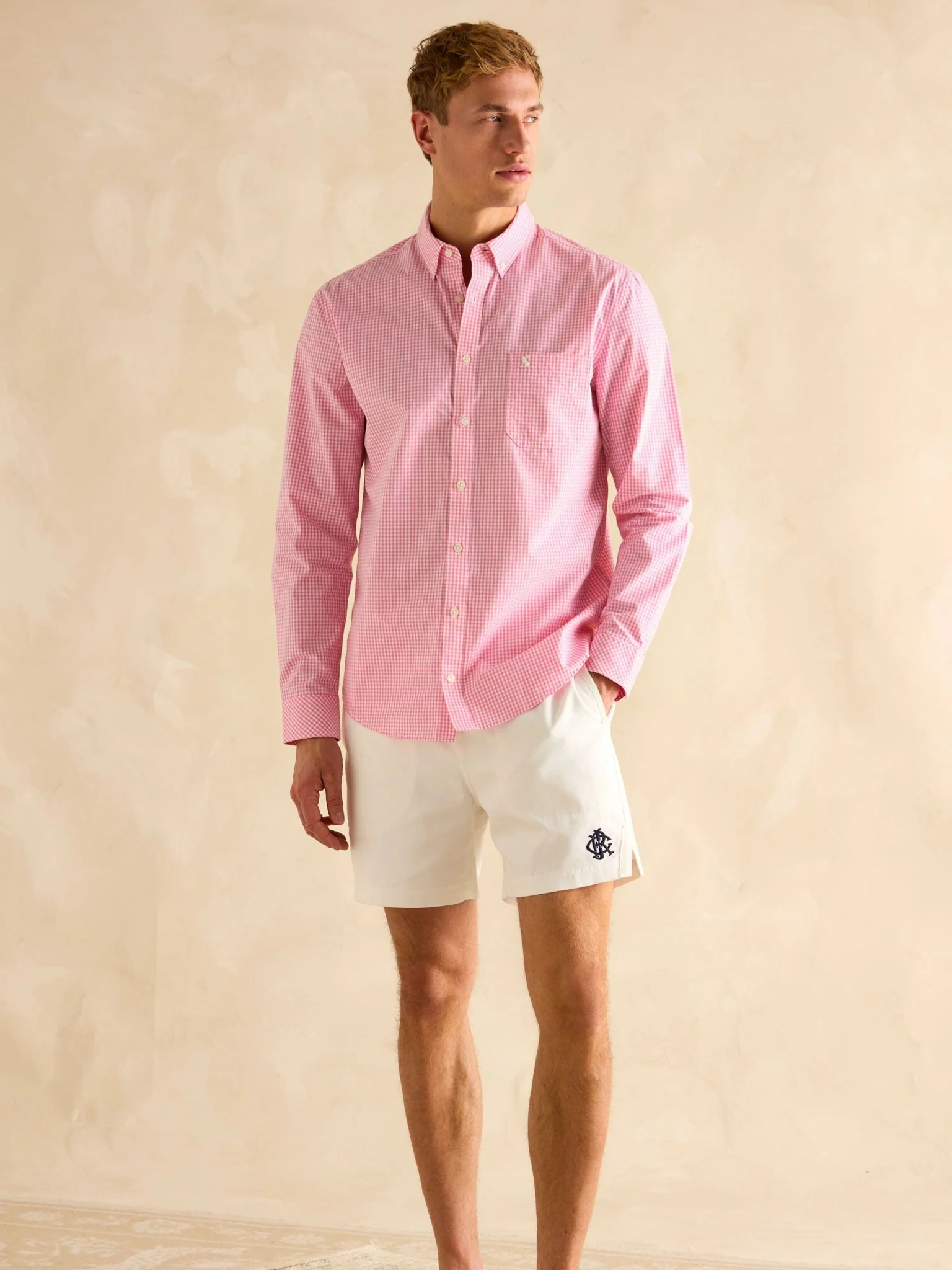Joules - Joules Abbott Long sleeve Mens Shirt / Mens Check Cotton shirt - Image 5