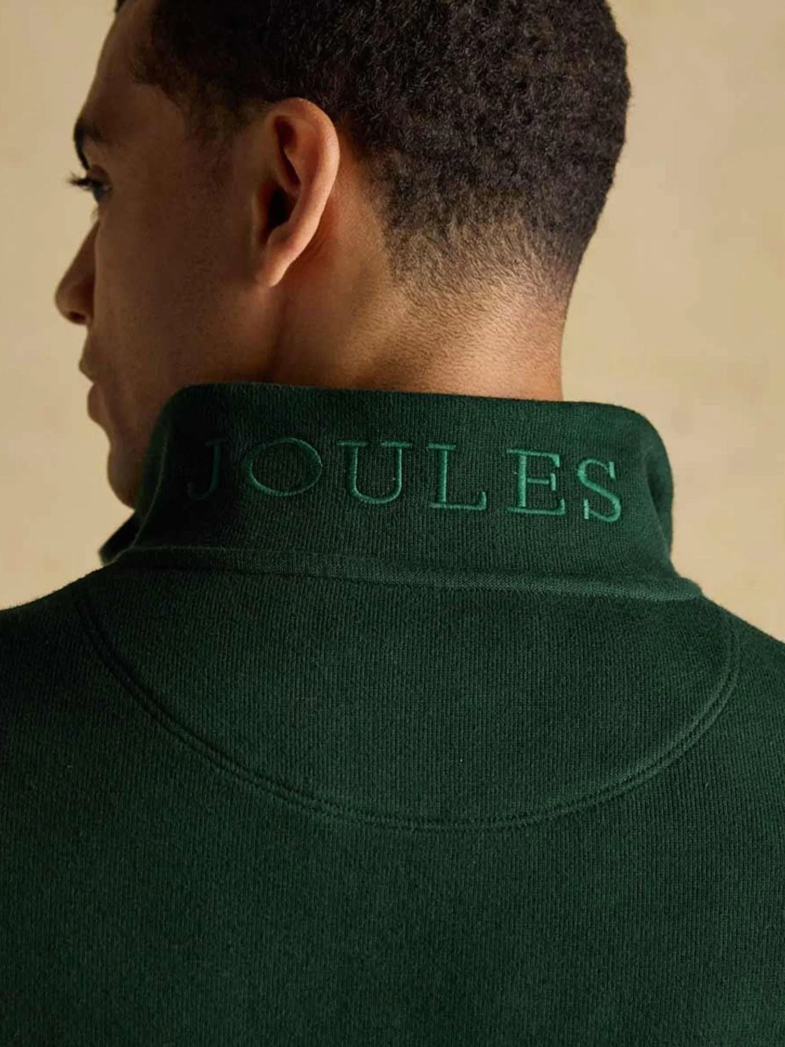 Joules Alistair 1/4 Zip Mens Sweatshirt- 1/4 Zip / Pullover - 100% Cotton - Image 8