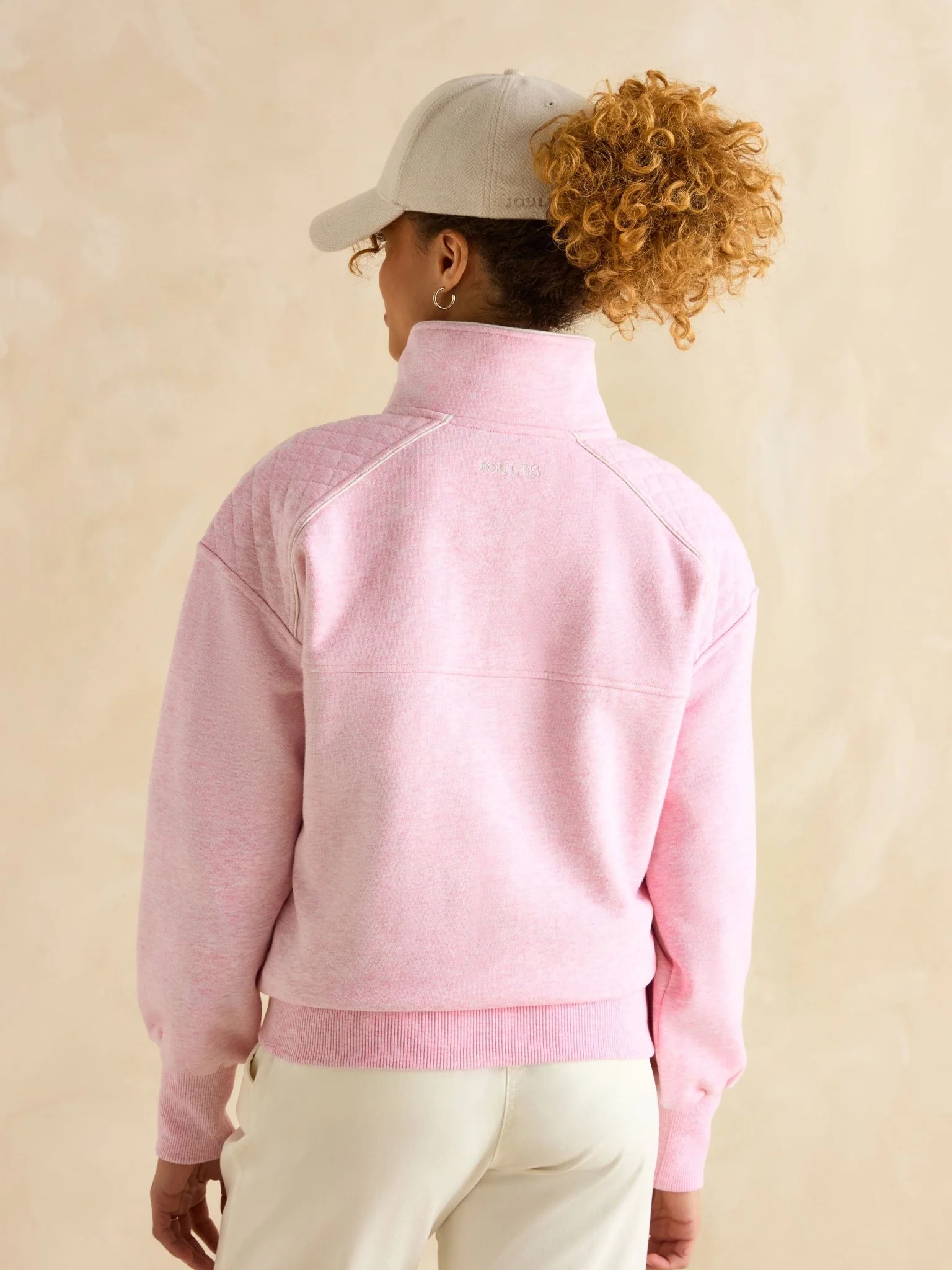 Joules - Joules Ladies Half Zip Sweatshirt Joules Racquet womens sweater - Image 6