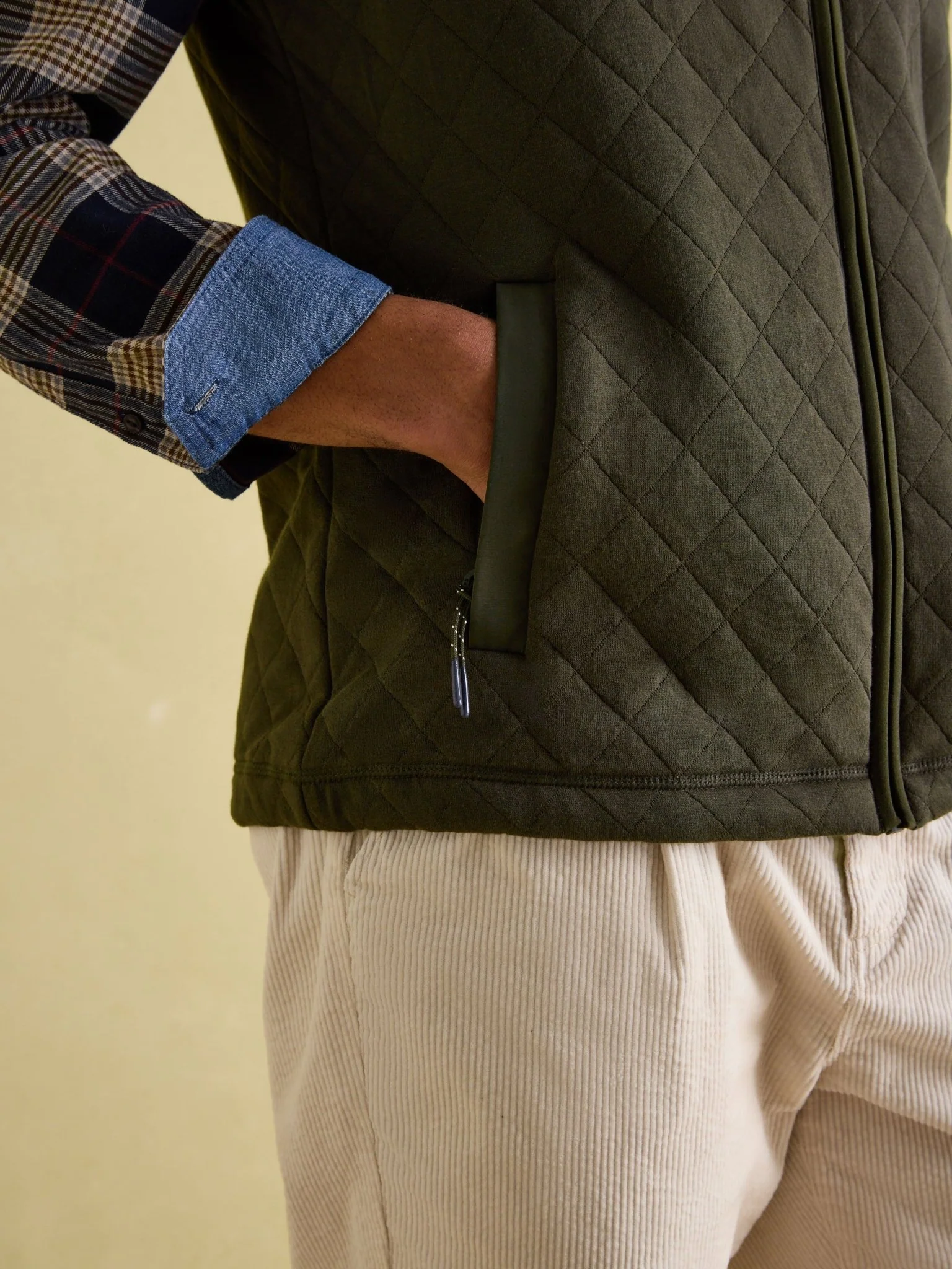 Joules - Joules Malton Jersey Mens Gilet / mens waistcoat bodywarmer - Image 9