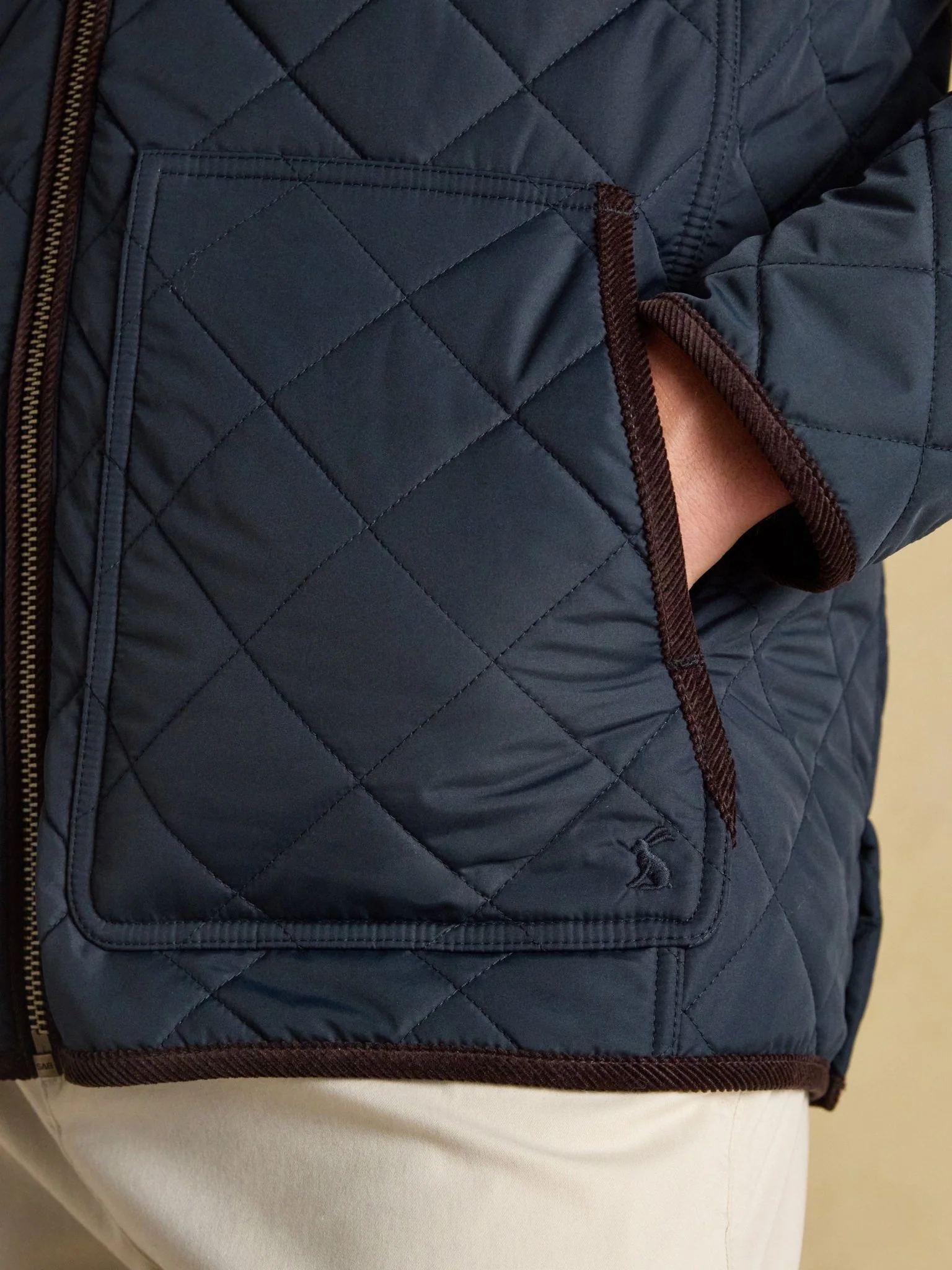 Joules - Joules Maynard Mens Jacket quilted fleece lined coat - Image 6