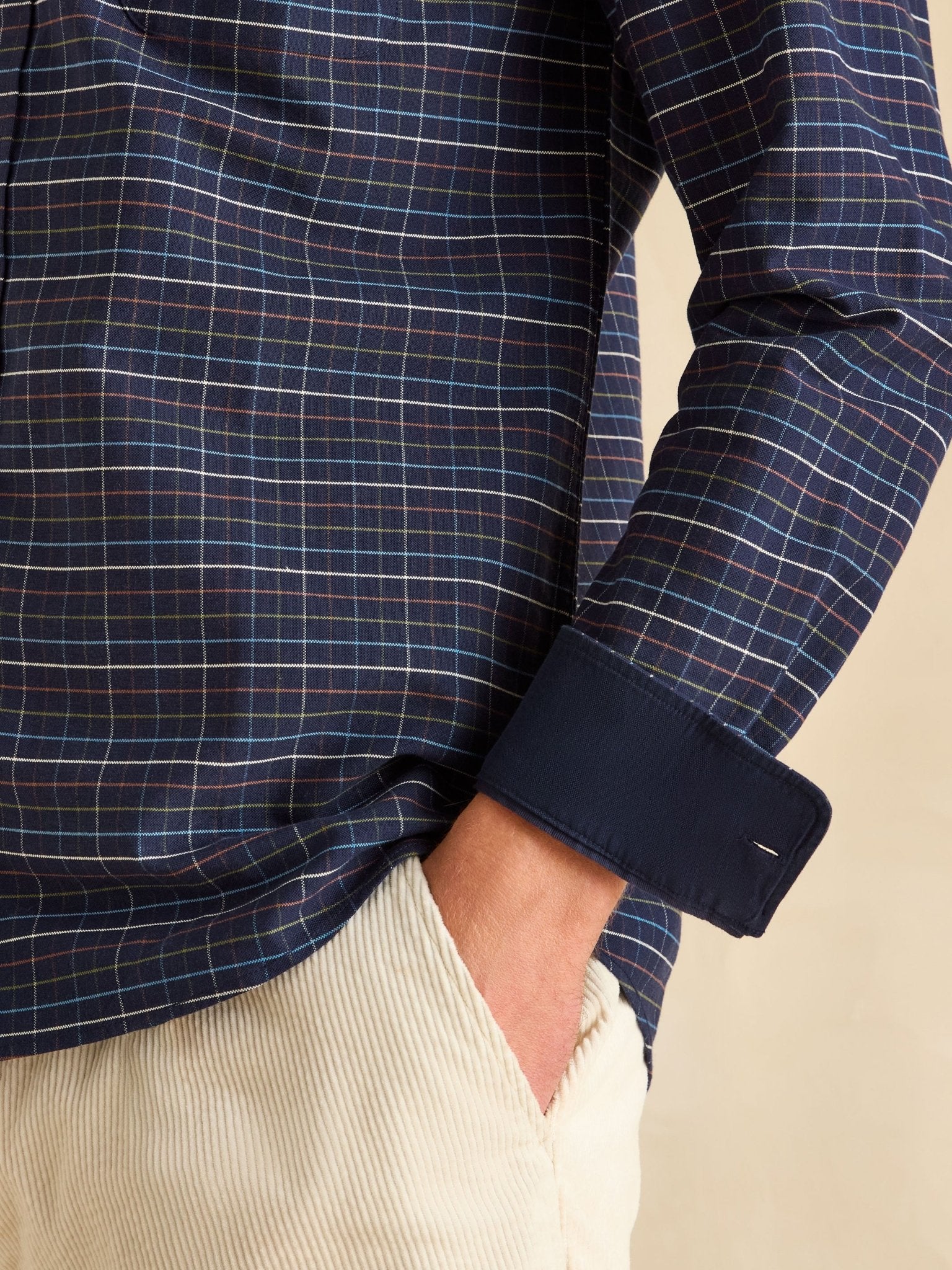 Joules - Joules Welford Mens Shirt - Cotton Long Sleeve Check Shirt - Image 16