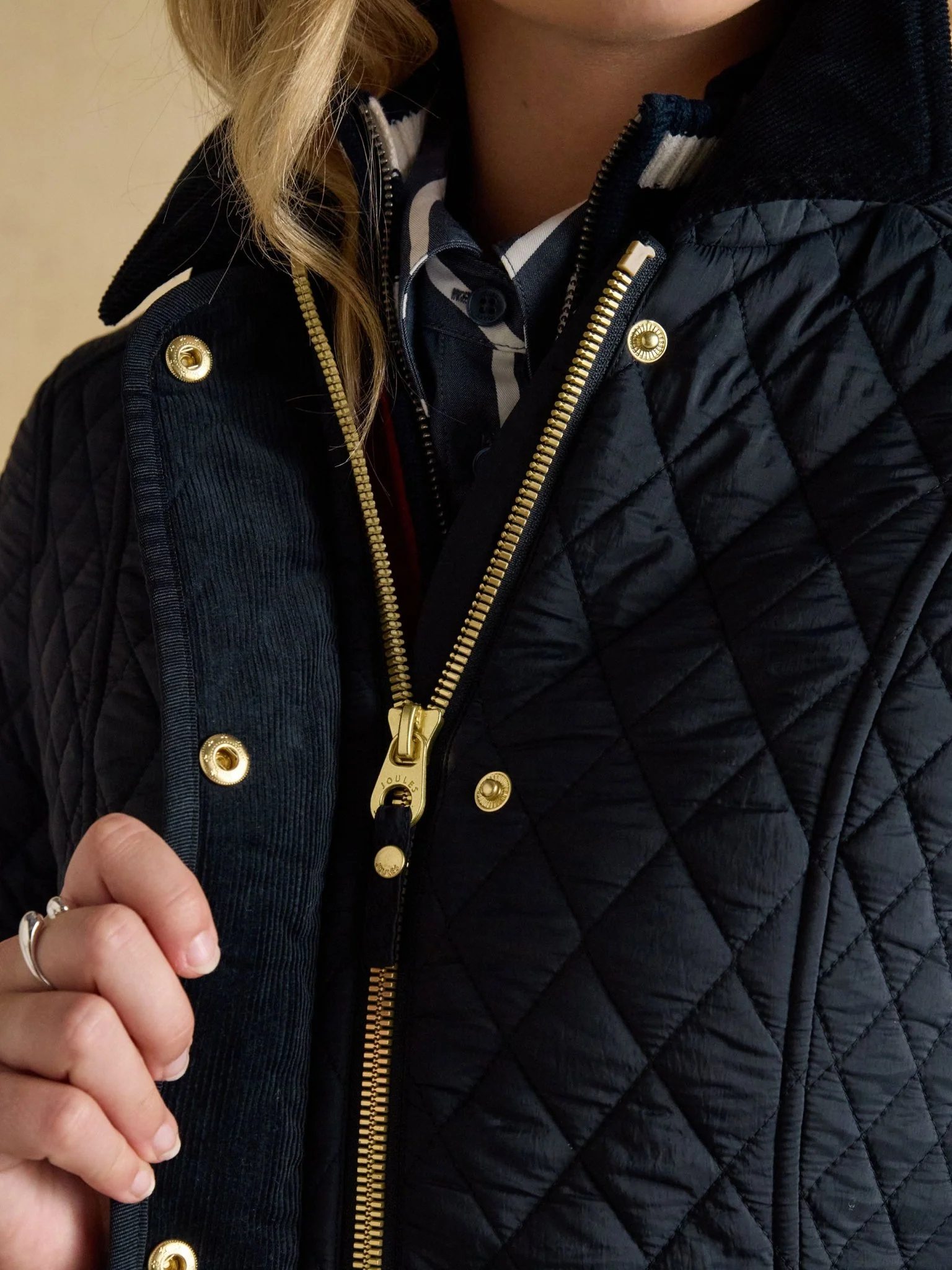 Joules Ladies Highclere Quilted Jacket - Womens padded coat - Image 14