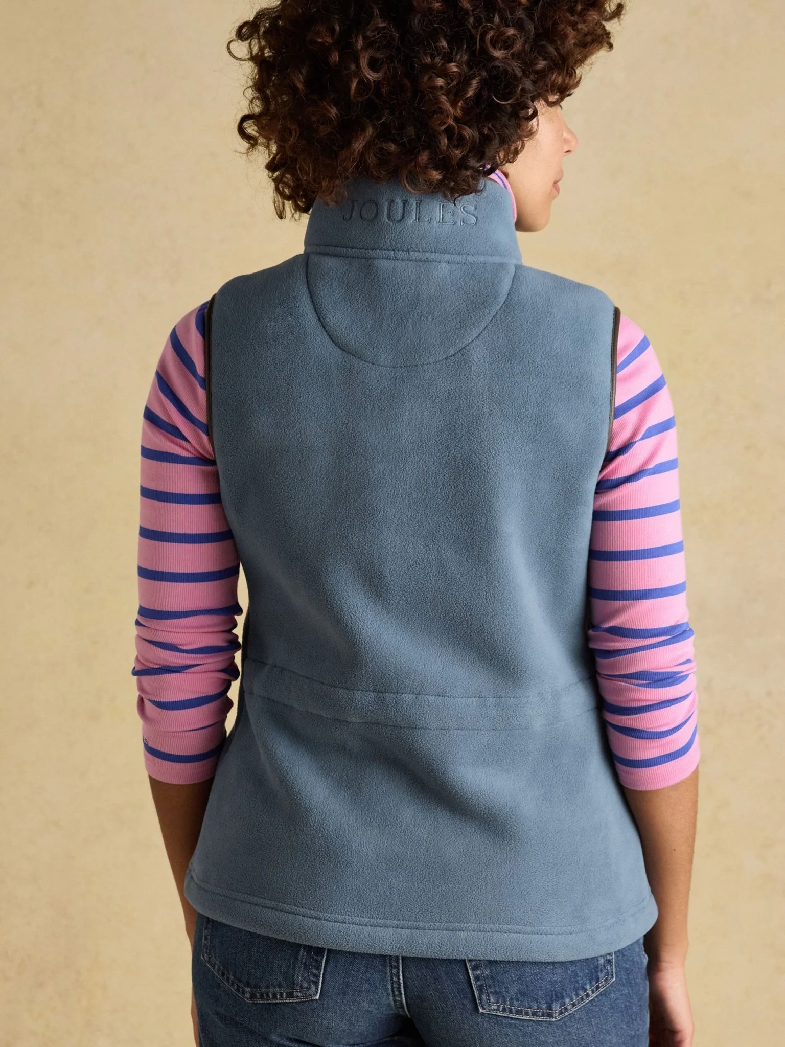 Joules Womens Heritage Fleece Gilet / Ladies Full zip fleece waistcoat / vest - Image 16