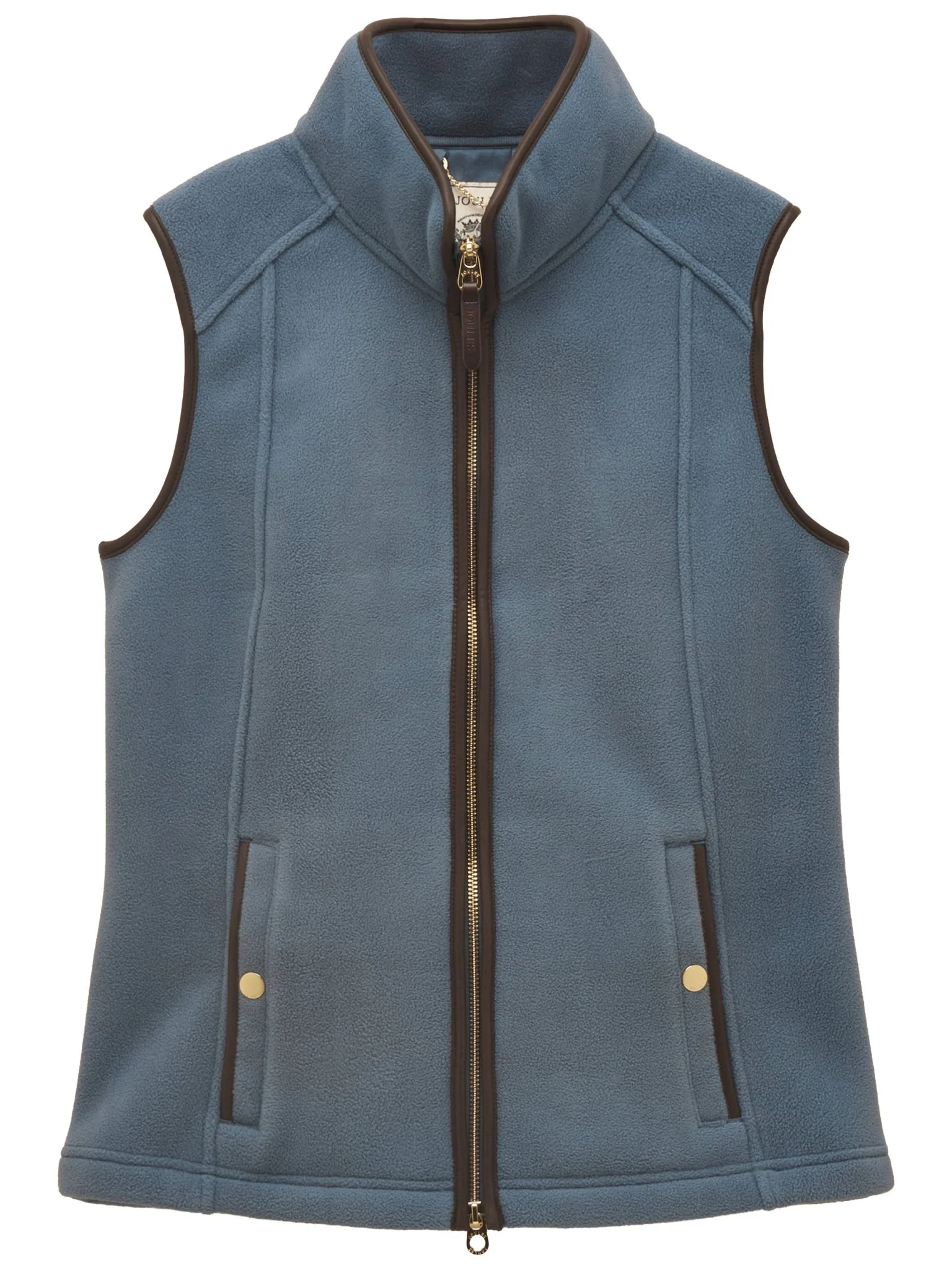 Joules Womens Heritage Fleece Gilet / Ladies Full zip fleece waistcoat / vest - Image 3
