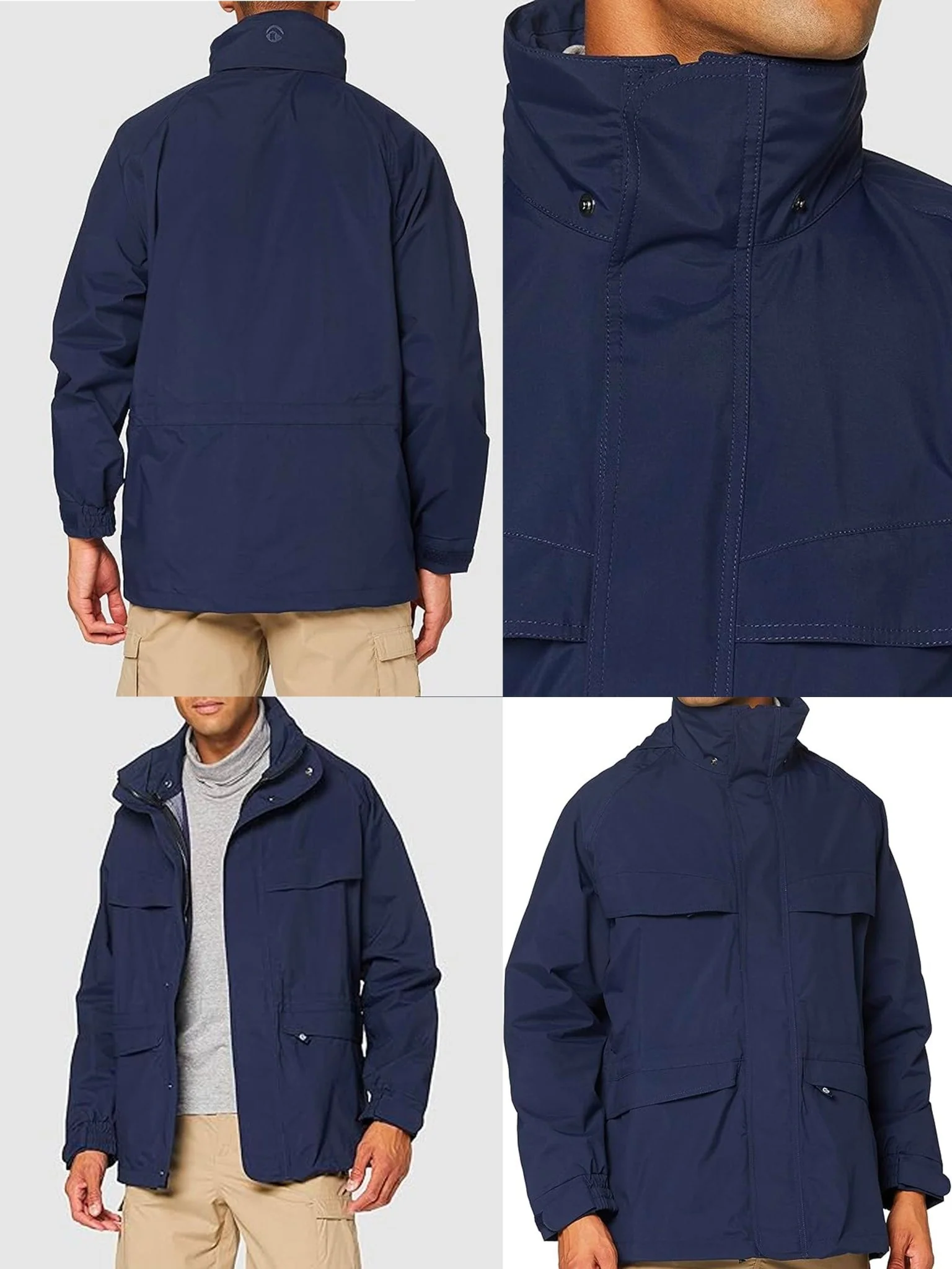 Keela Outdoors -  Keela Kintyre Mens Waterproof & Windproof, Breathable Jacket / coat with hood - Image 4