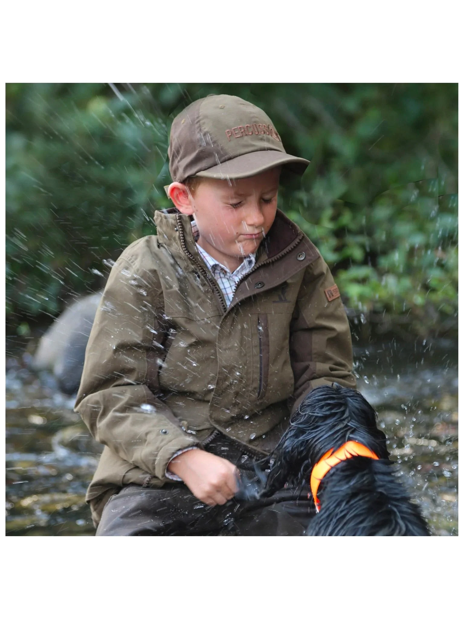 Percussion Clothing - Imperlight  kids waterproof Jacket - Image 3