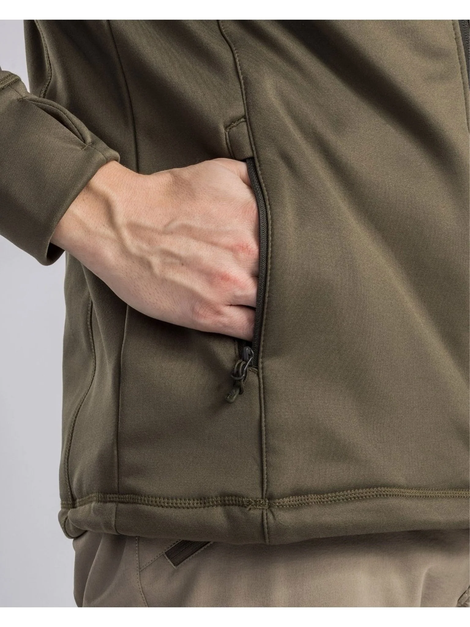 Pinewood - Mens Finnveden full zip Hoodie Sweatshirt with brushed fleece - Image 4