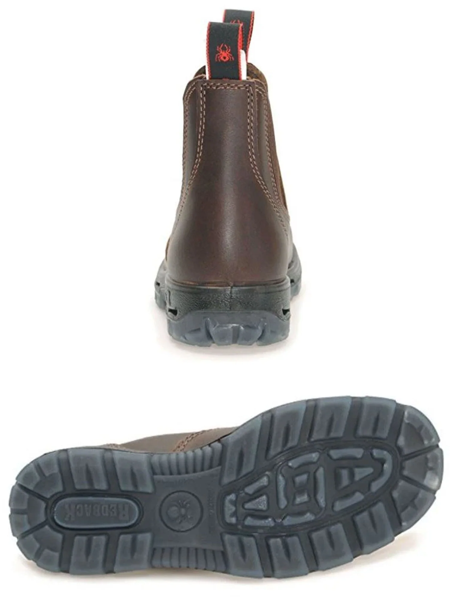 Redback Brown Jarrah Brown Dealer Boots (UBJK) - Casual Chelsea boot (Non Safety) - Image 3