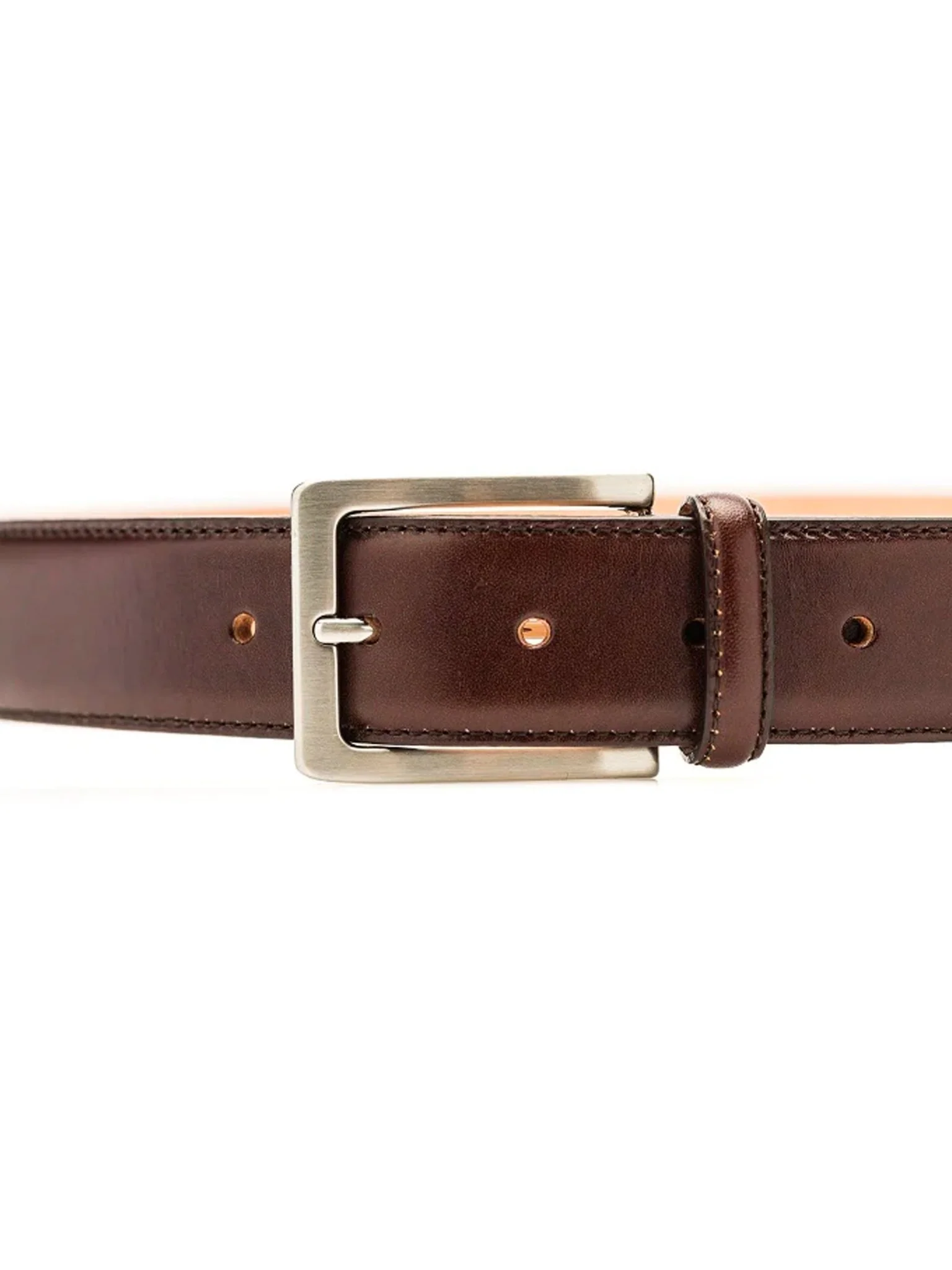 Robert Charles Belts 3751 Calfskin Leather Mens belt - 35mm leather width - Made in Italy - Image 5