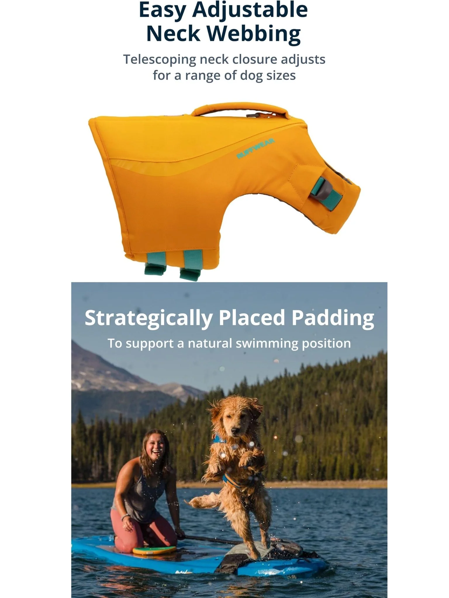 Ruffwear - Float Coat™ Dog Life Jacket - Buoyant, Secure, Reflective Dog buoyancy floatation coat - Image 8