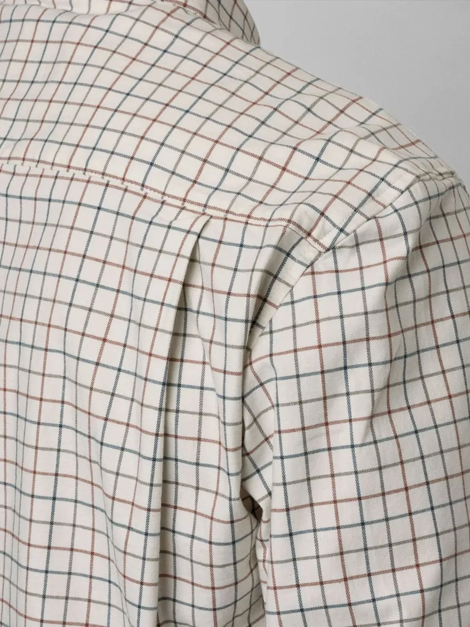 Seeland Oxford check Long Sleeve Mens Shirt / Easy care cotton check shirts - Image 6