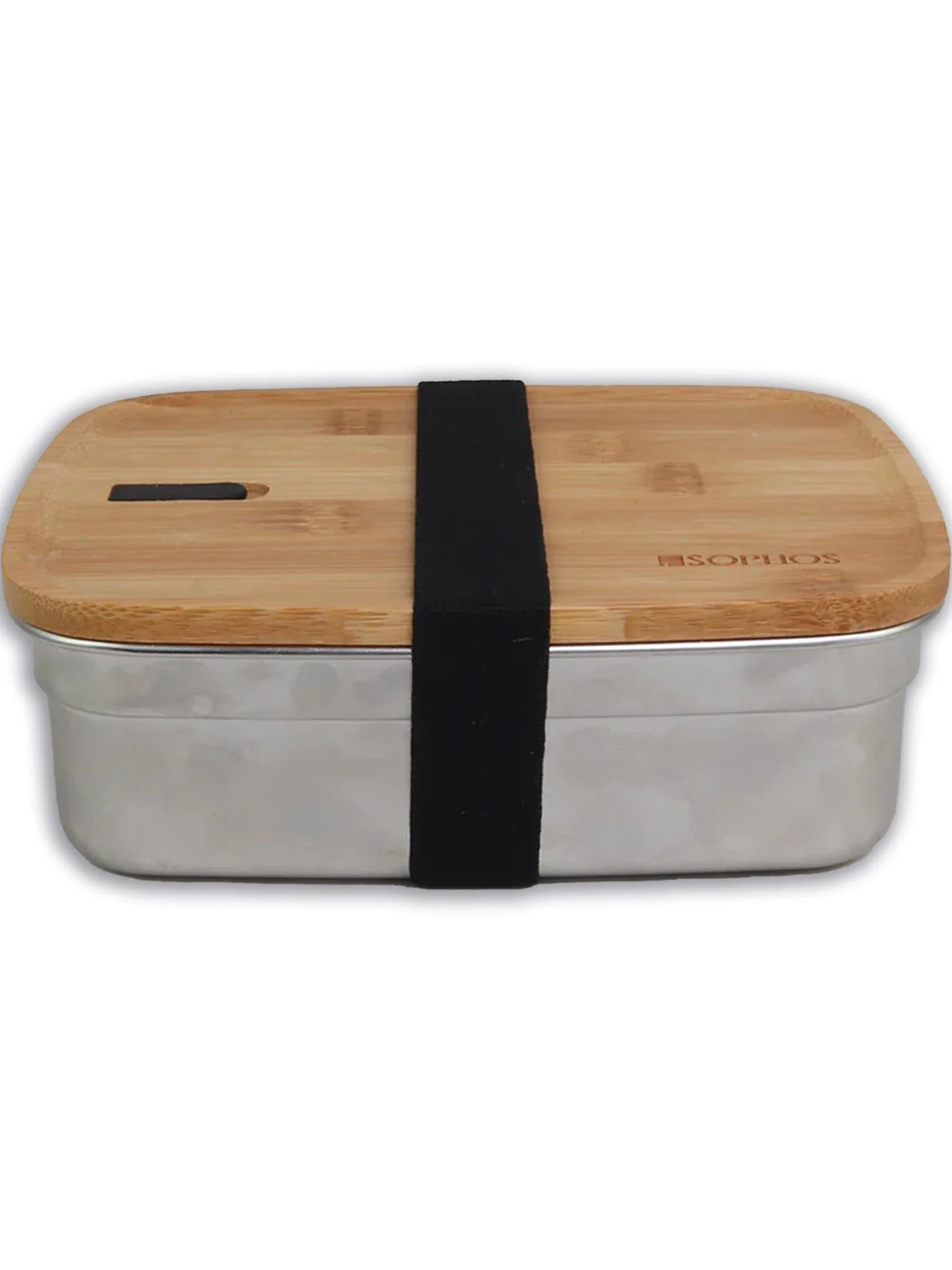 Sophos - Premium crafted Bamboo and Steel Lunch Box by Sophos - 1200ml - Image 4