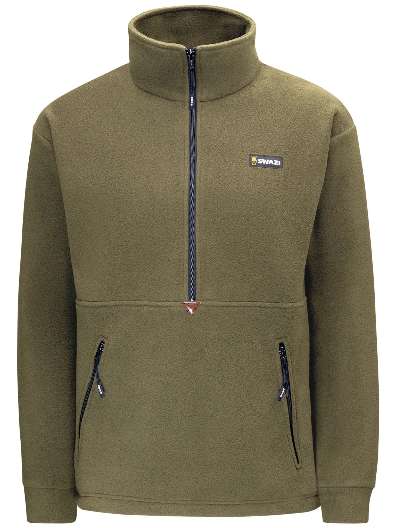 Swazi - Mens Doughroaster Fleece 1/4 Zip Pullover / Jumper - 280gram Fleece - Image 3