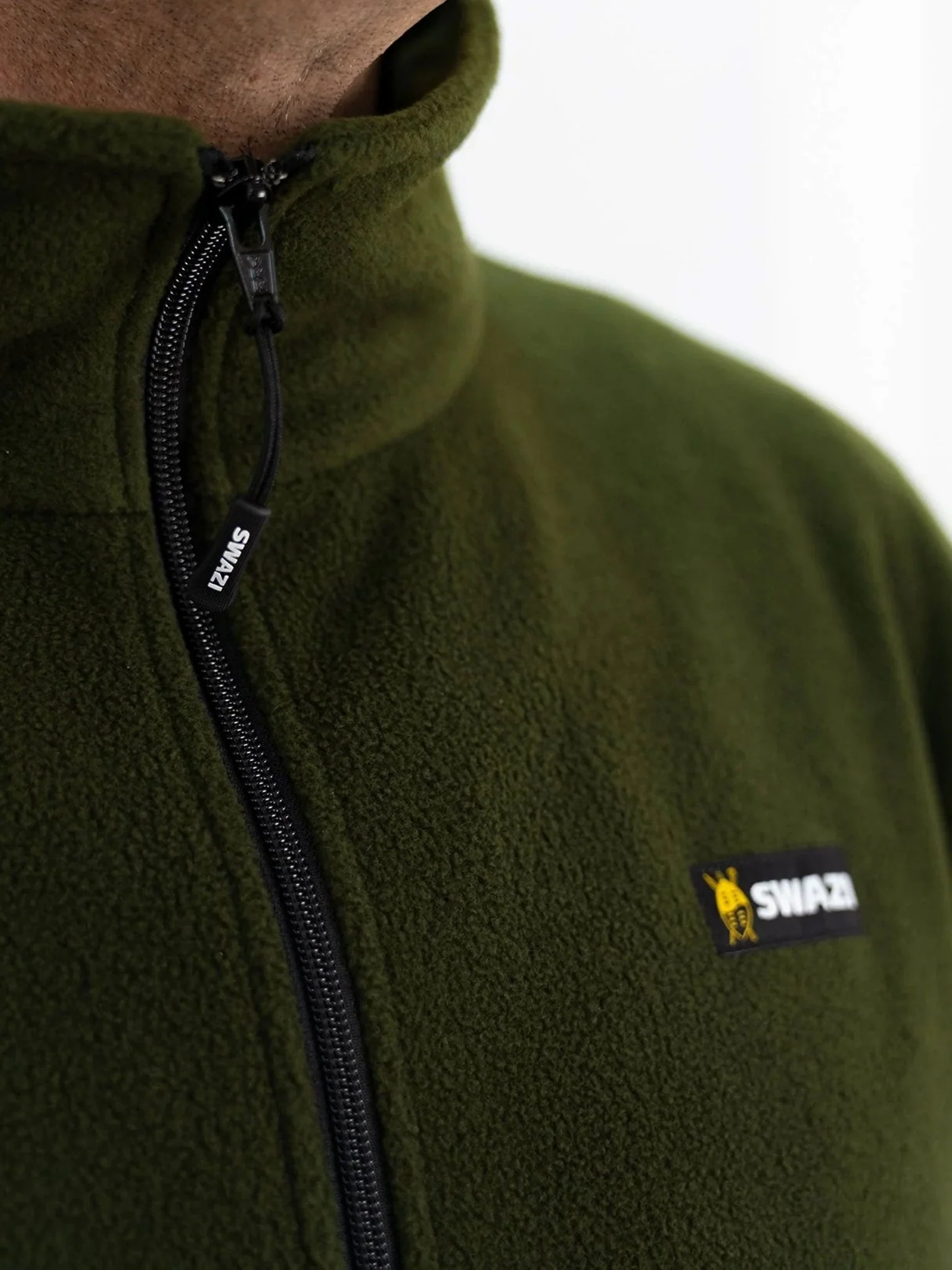 Swazi - Mens Doughroaster Fleece 1/4 Zip Pullover / Jumper - 280gram Fleece - Image 8